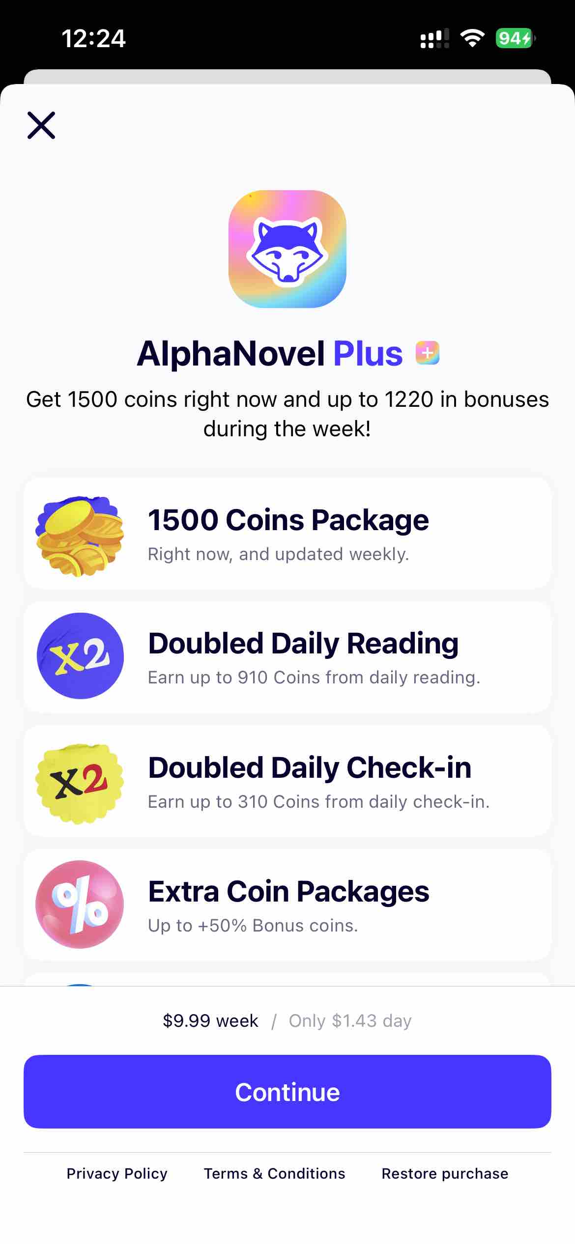 AlphaNovel - Novels & Stories