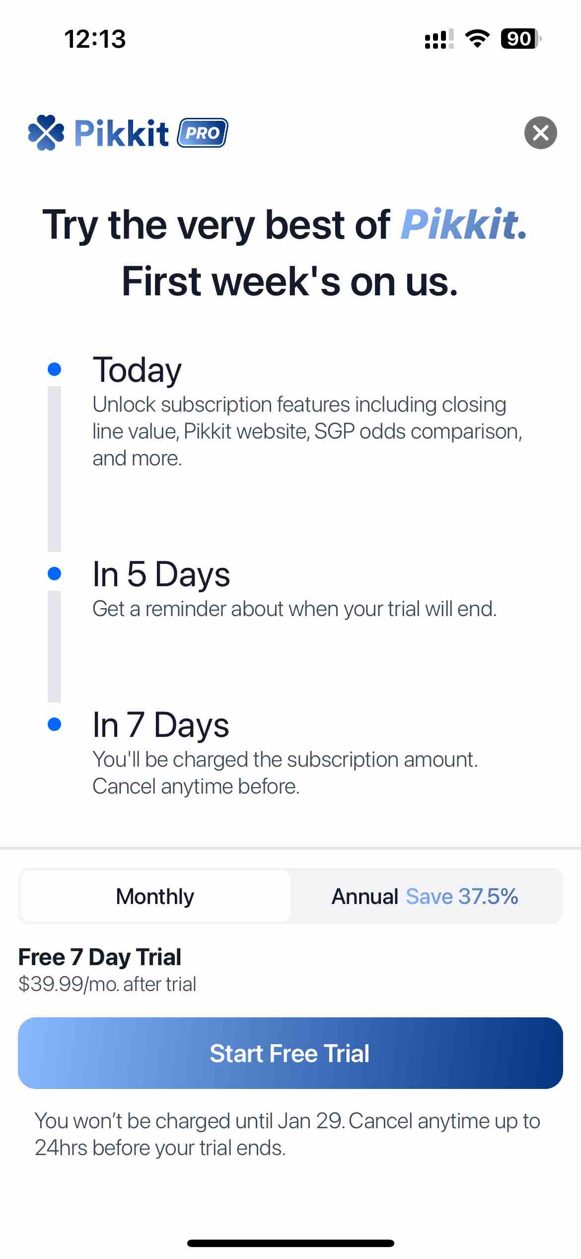 Pikkit: Sports Betting Tracker