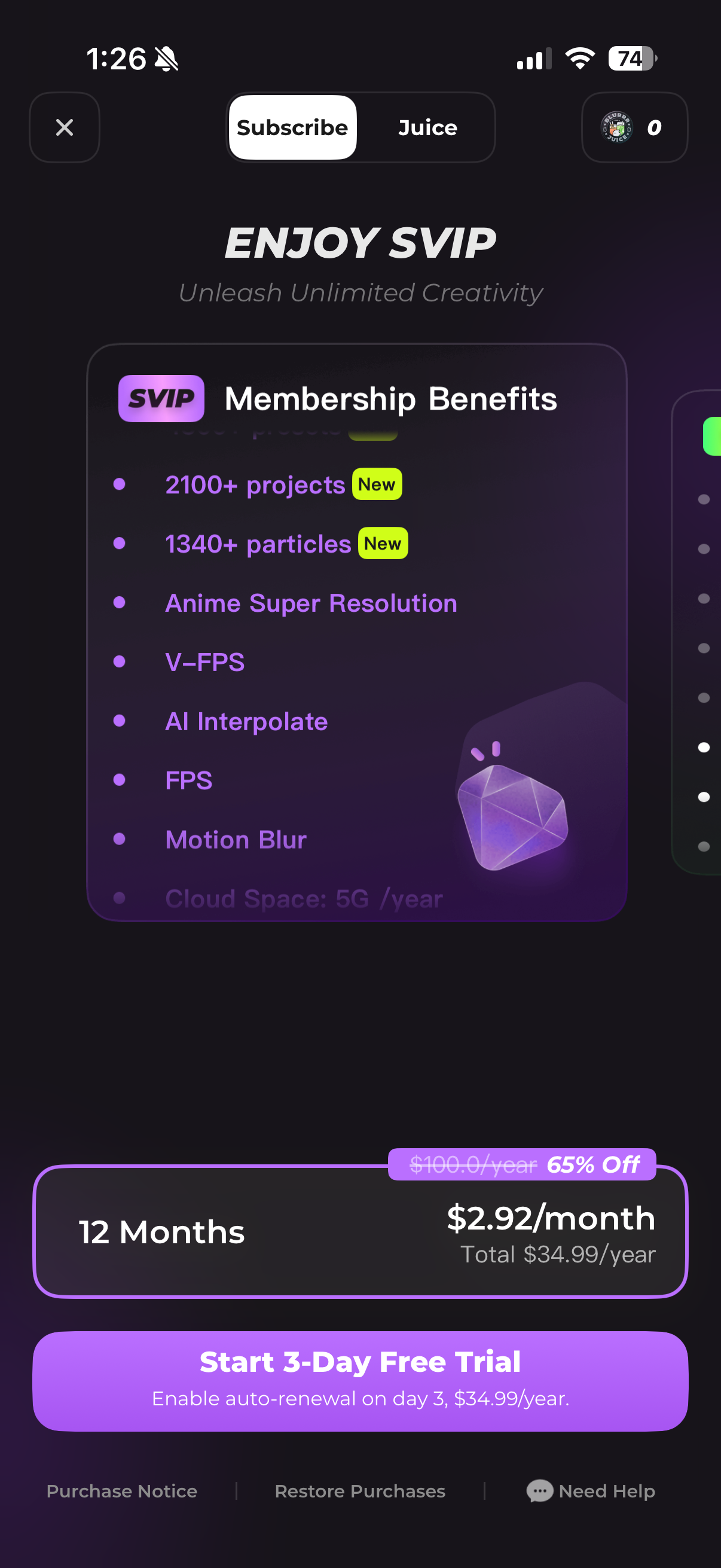 Blurrr-Music video editor