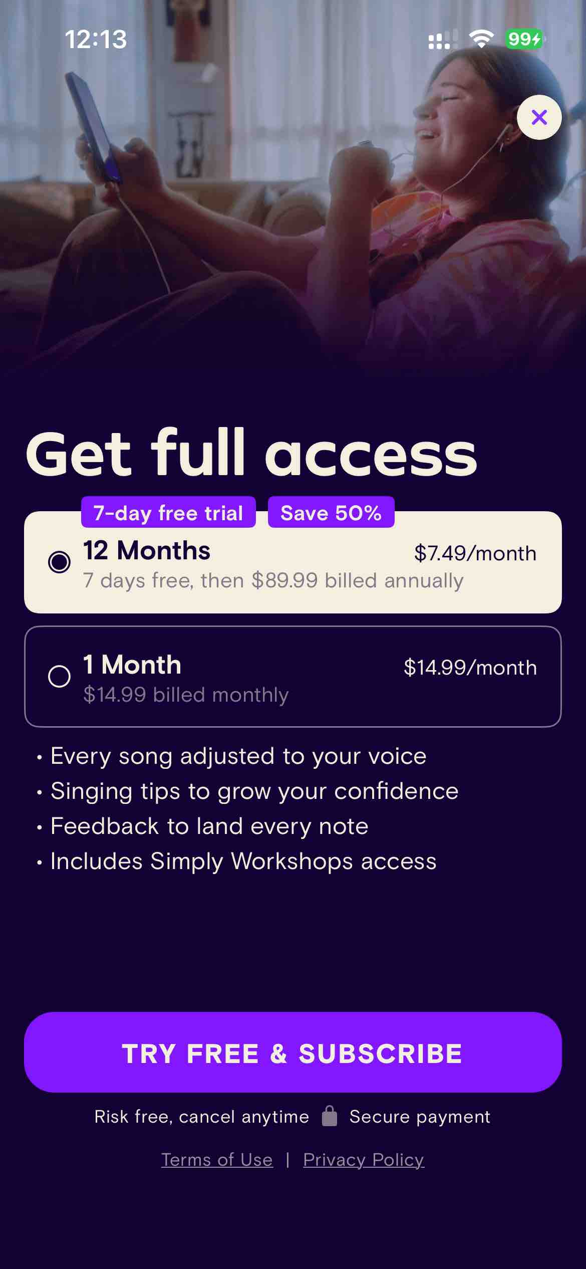 Simply Sing: My Singing App