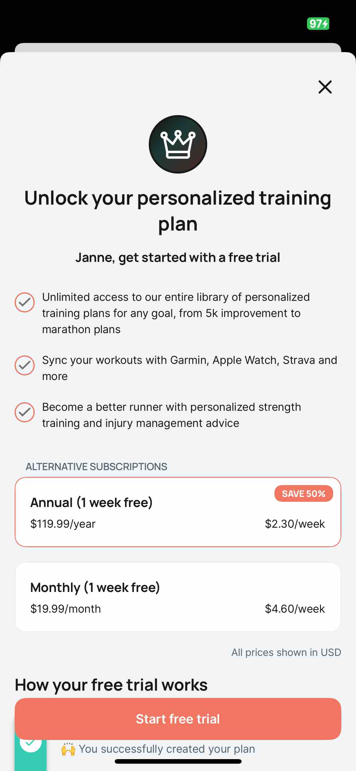 Runna: Running Plans & Coach