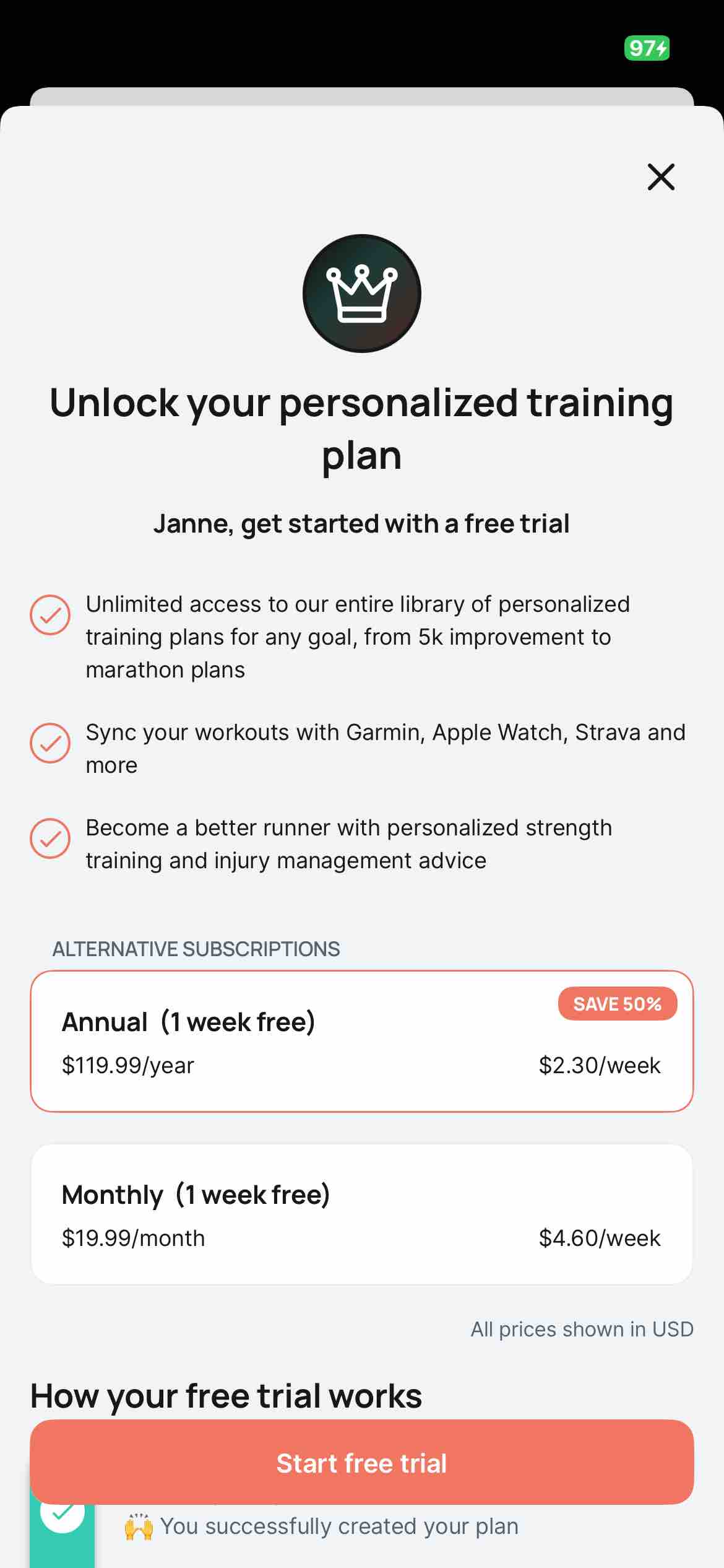 Runna: Running Plans & Coach