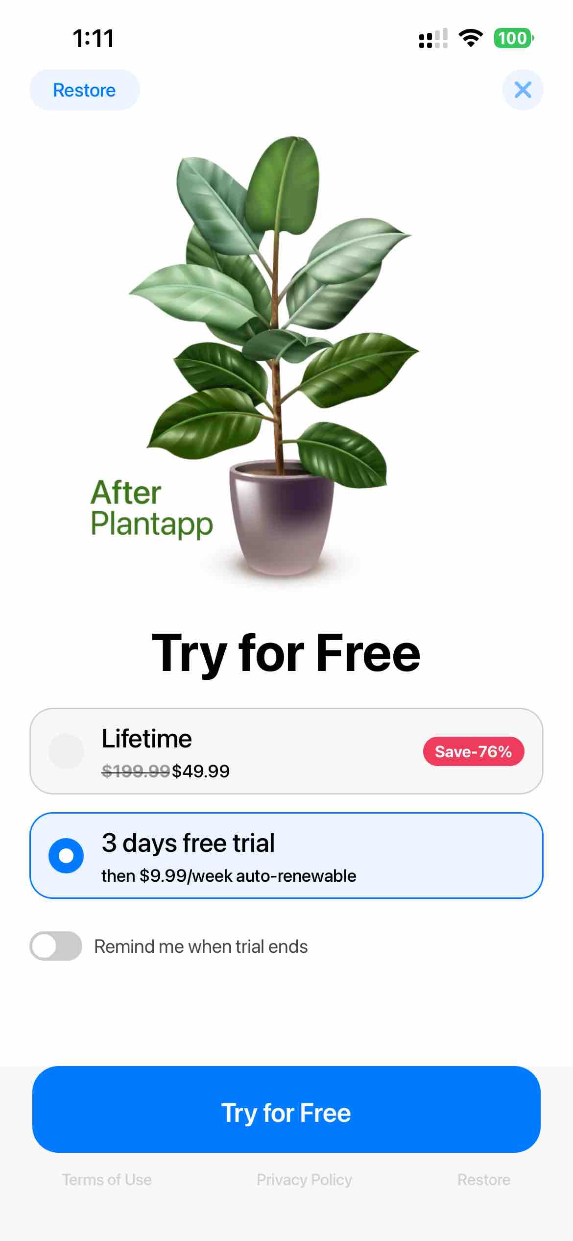 Plant App: Plant Identifier