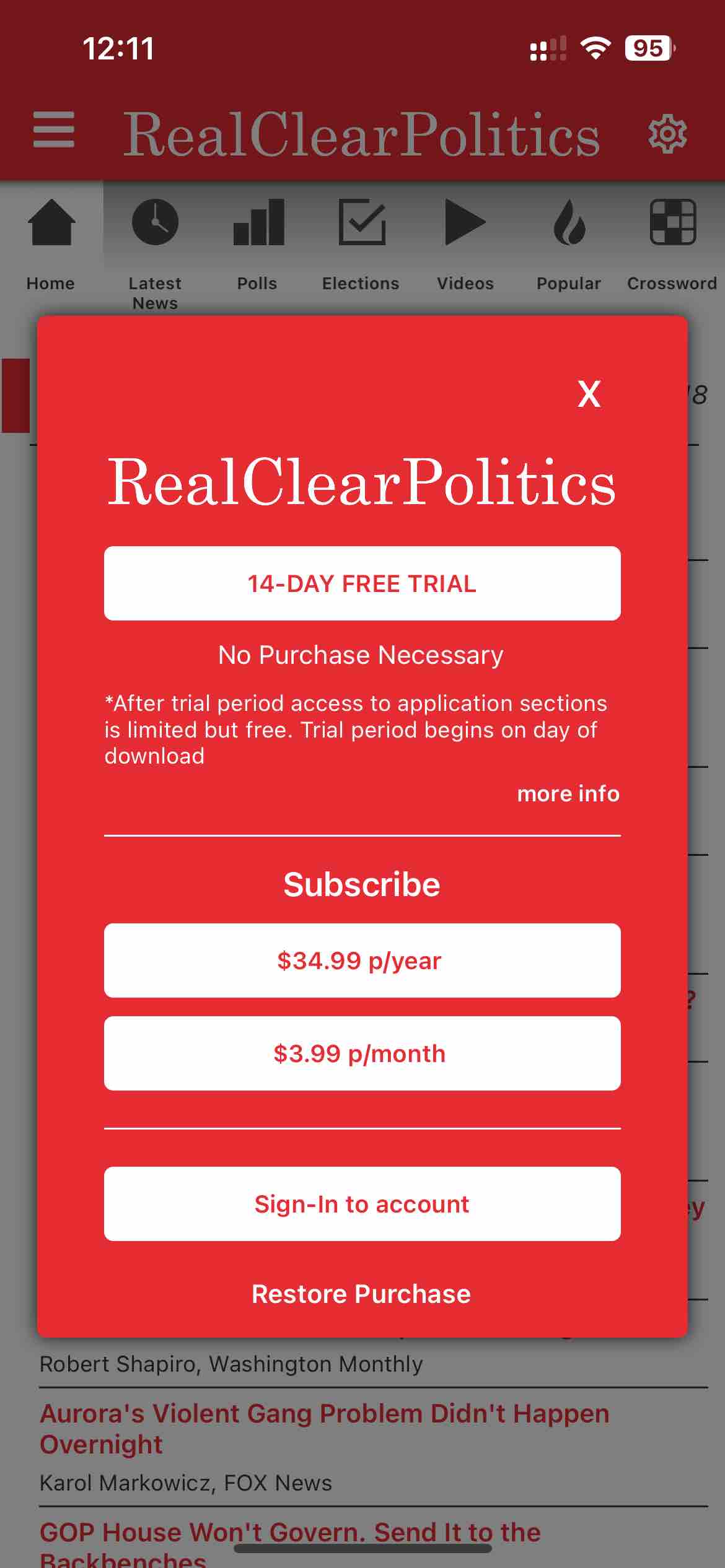 Real Clear Politics