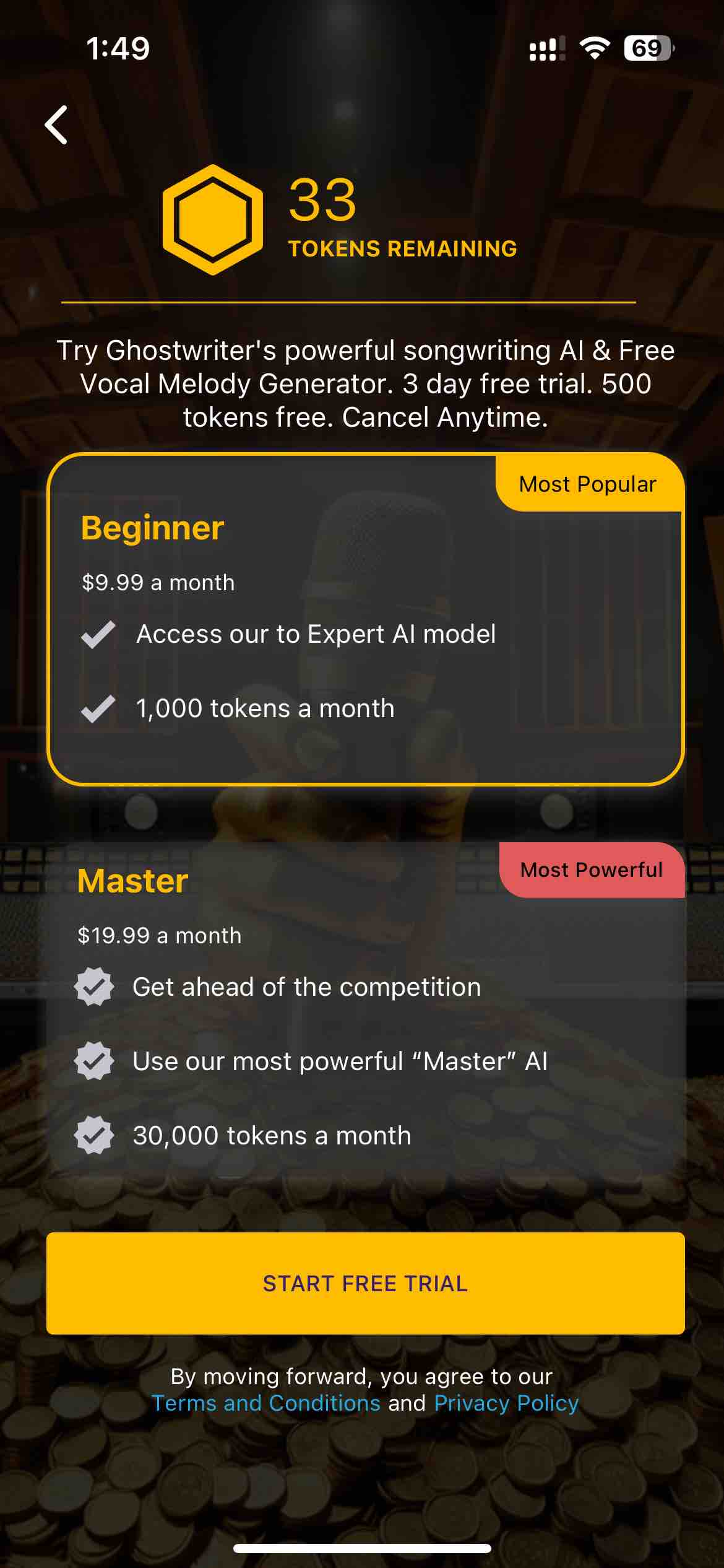 GhostWriter AI Lyrics