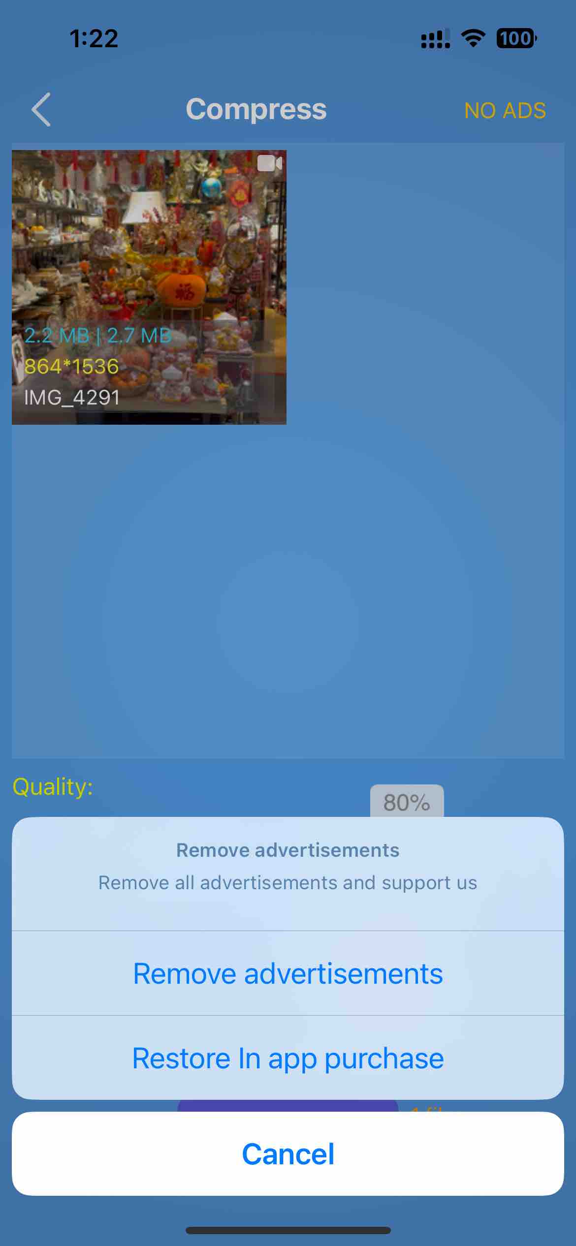 video compressor ~ reduce size