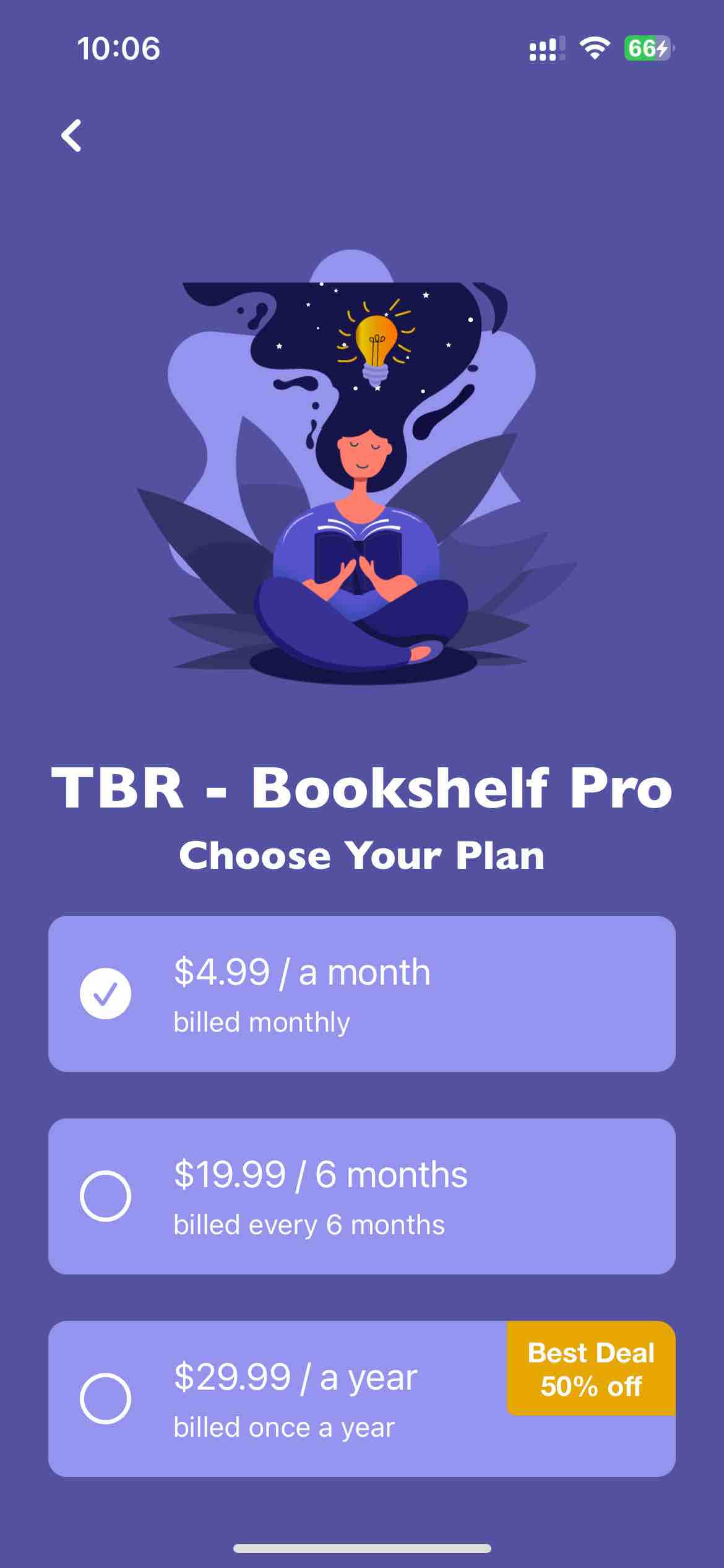 TBR - Bookshelf
