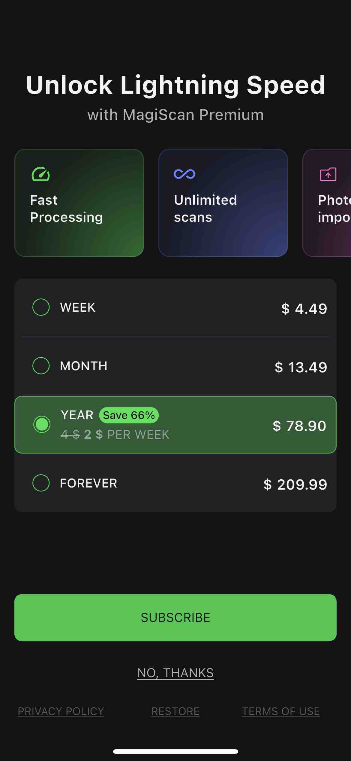 MagiScan - AI 3D Scanner app