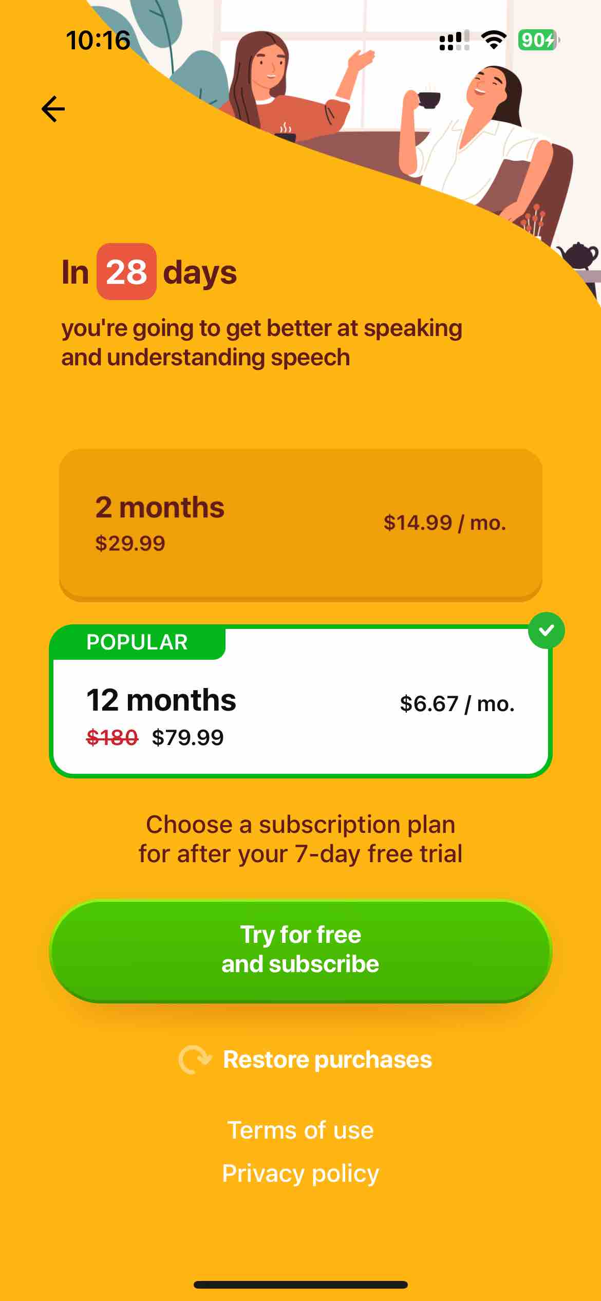 Bright - Spanish for beginners
