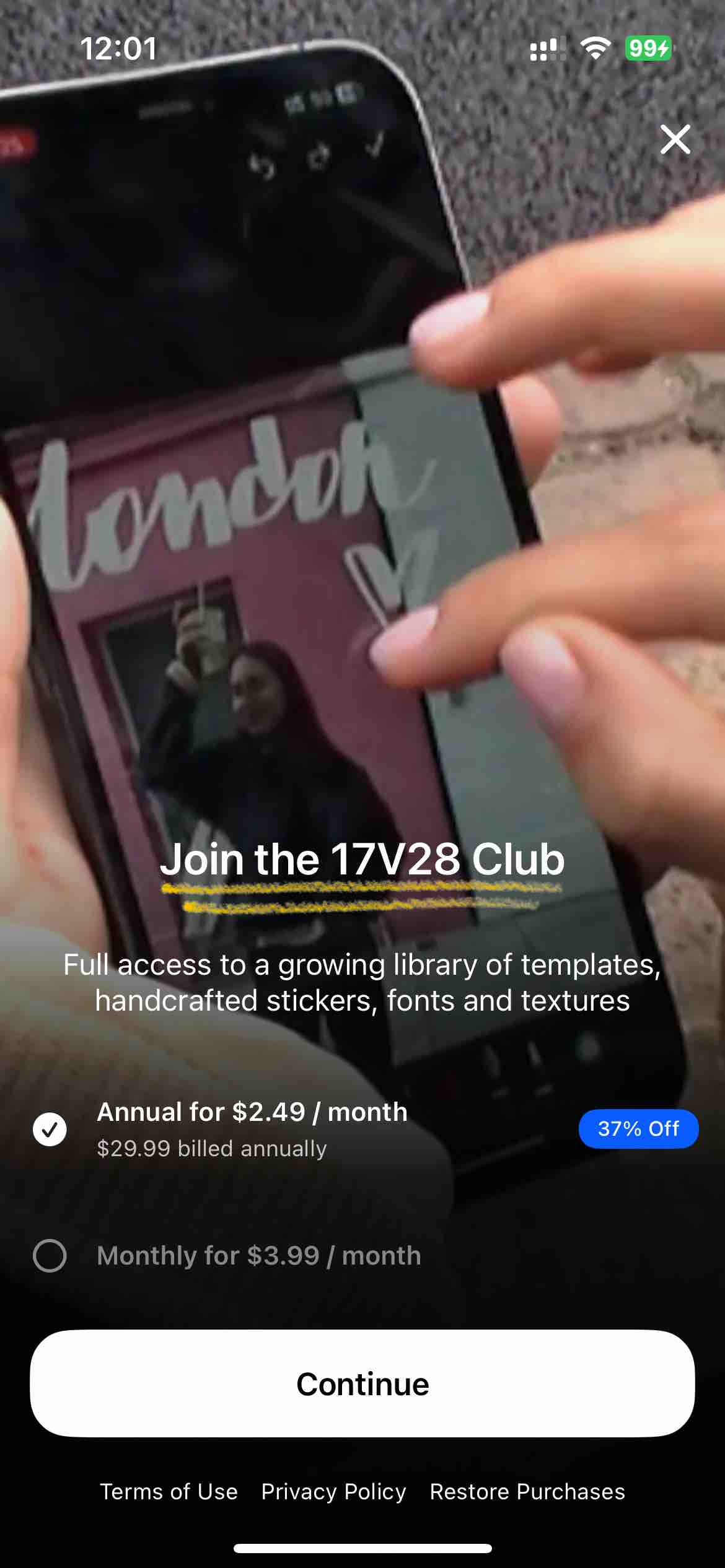 17V28: Creative Carousel