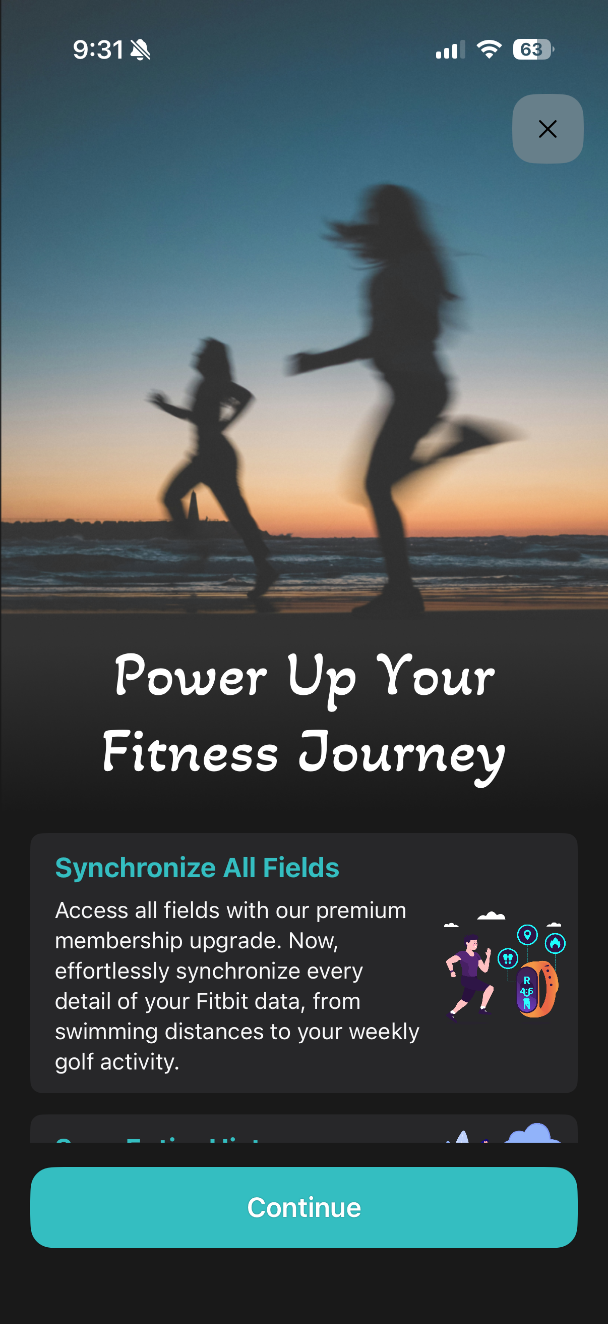 Fitbit Sync to Health App
