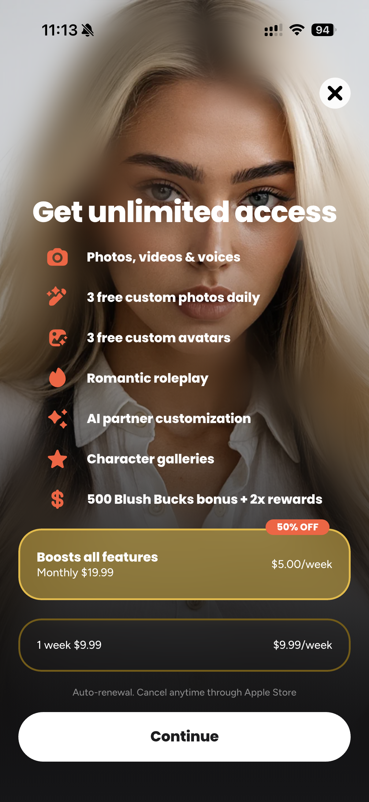 Blush: AI Dating Simulator