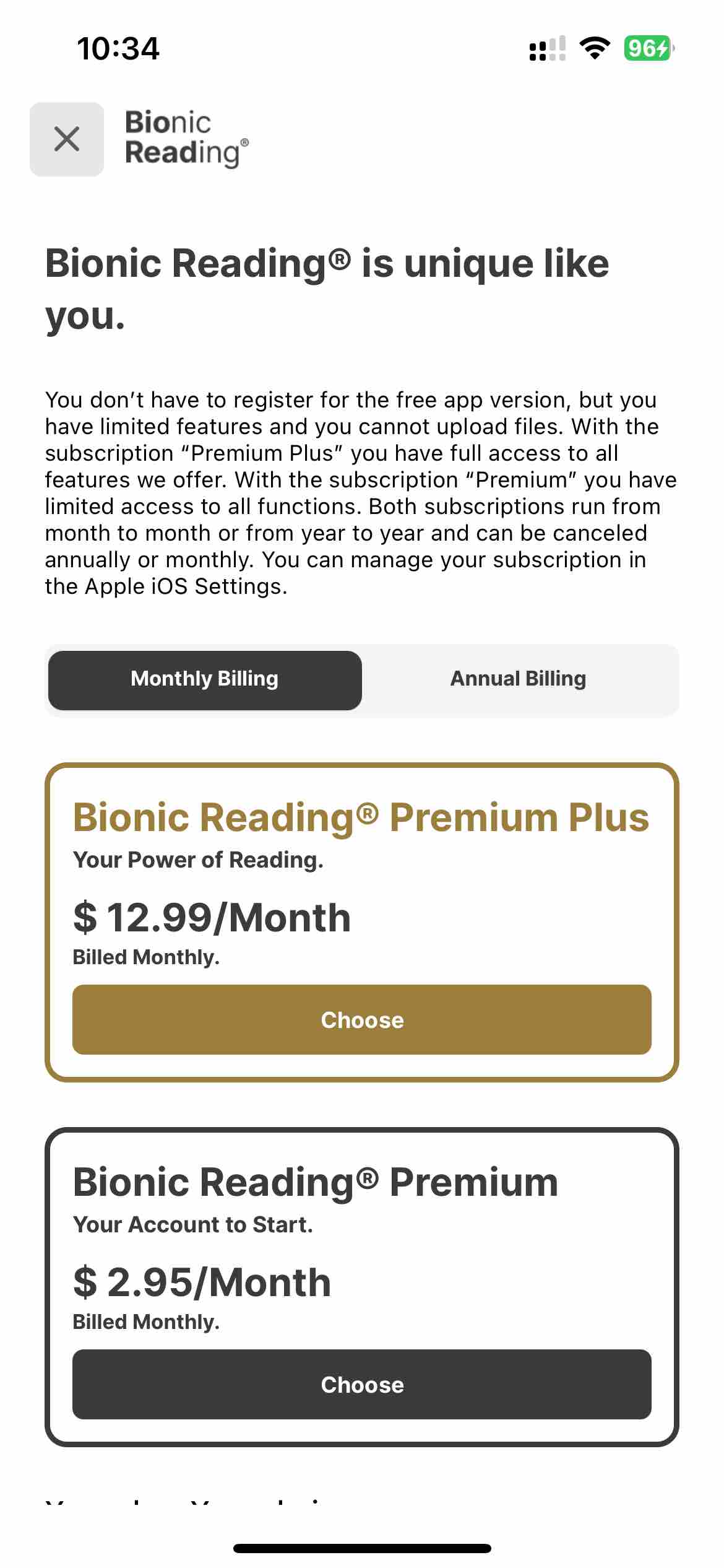 Bionic Reading®