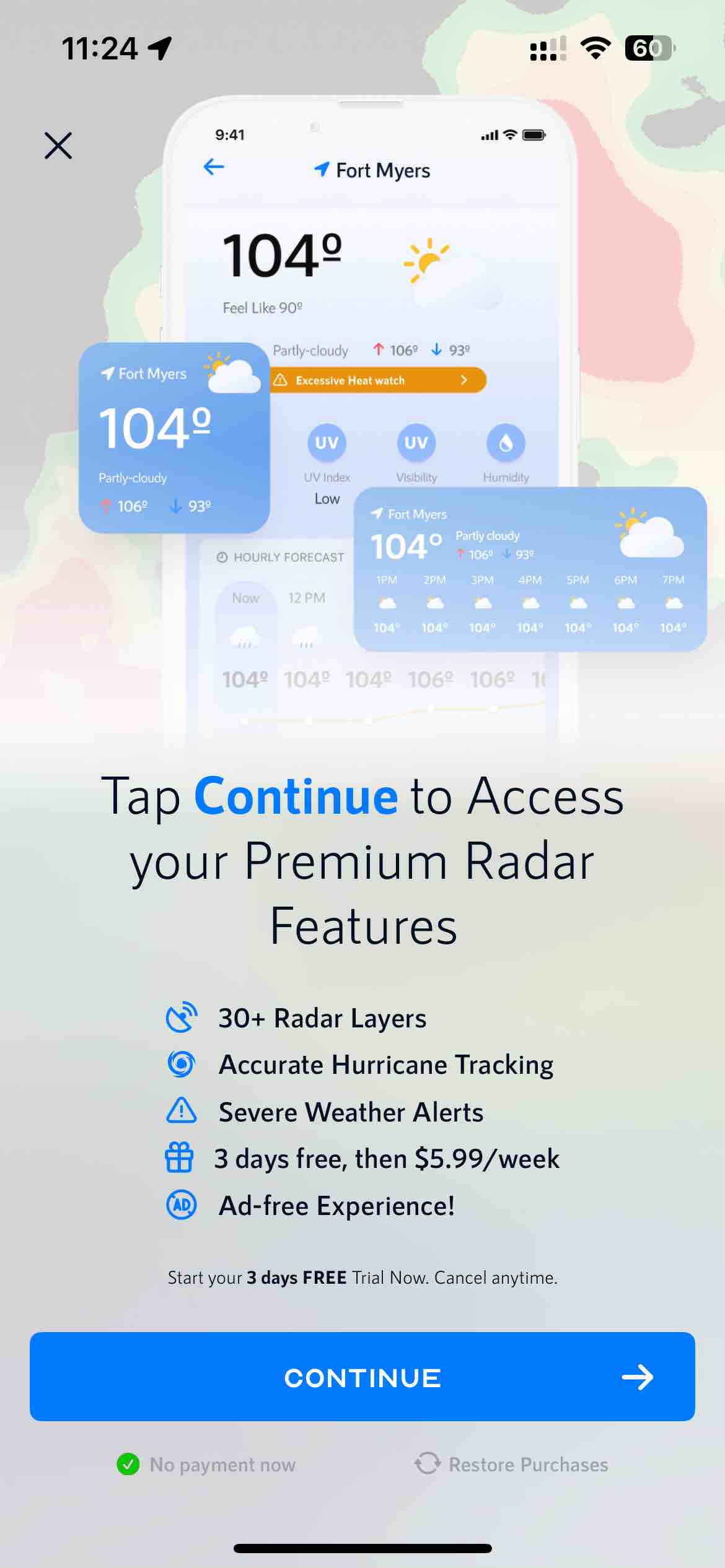 NOAA Live Weather Radar