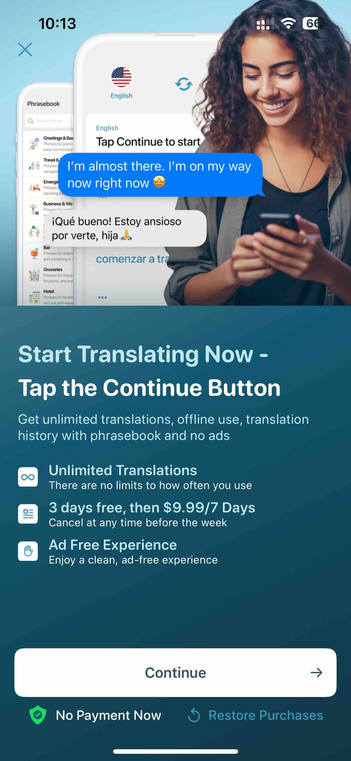 Translate: Voice & Text