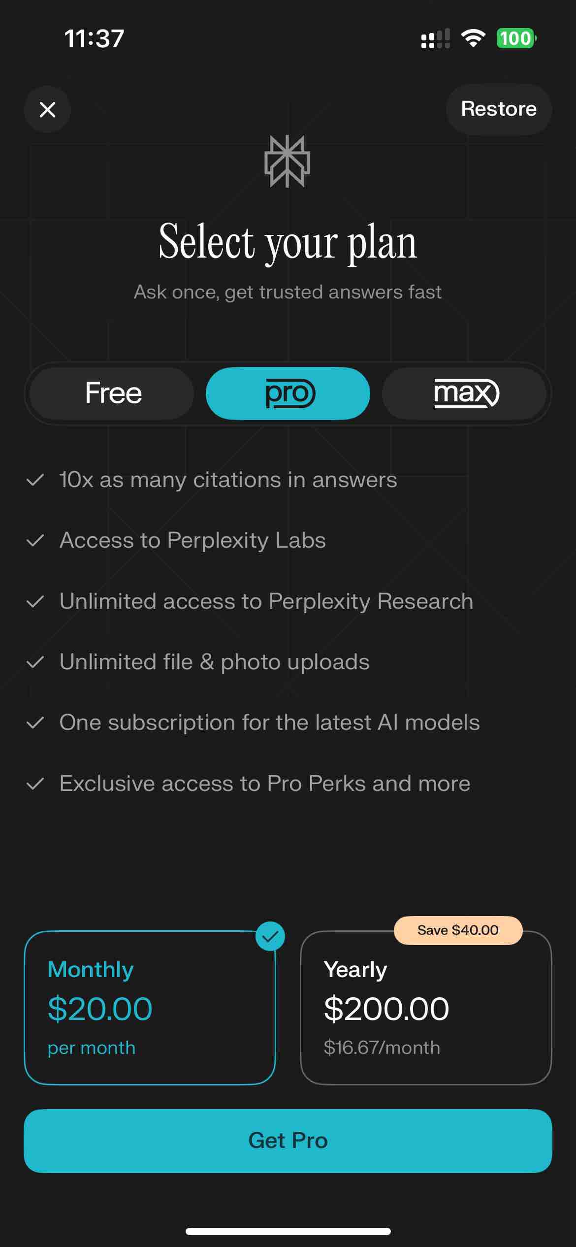Perplexity - AI Search & Chat