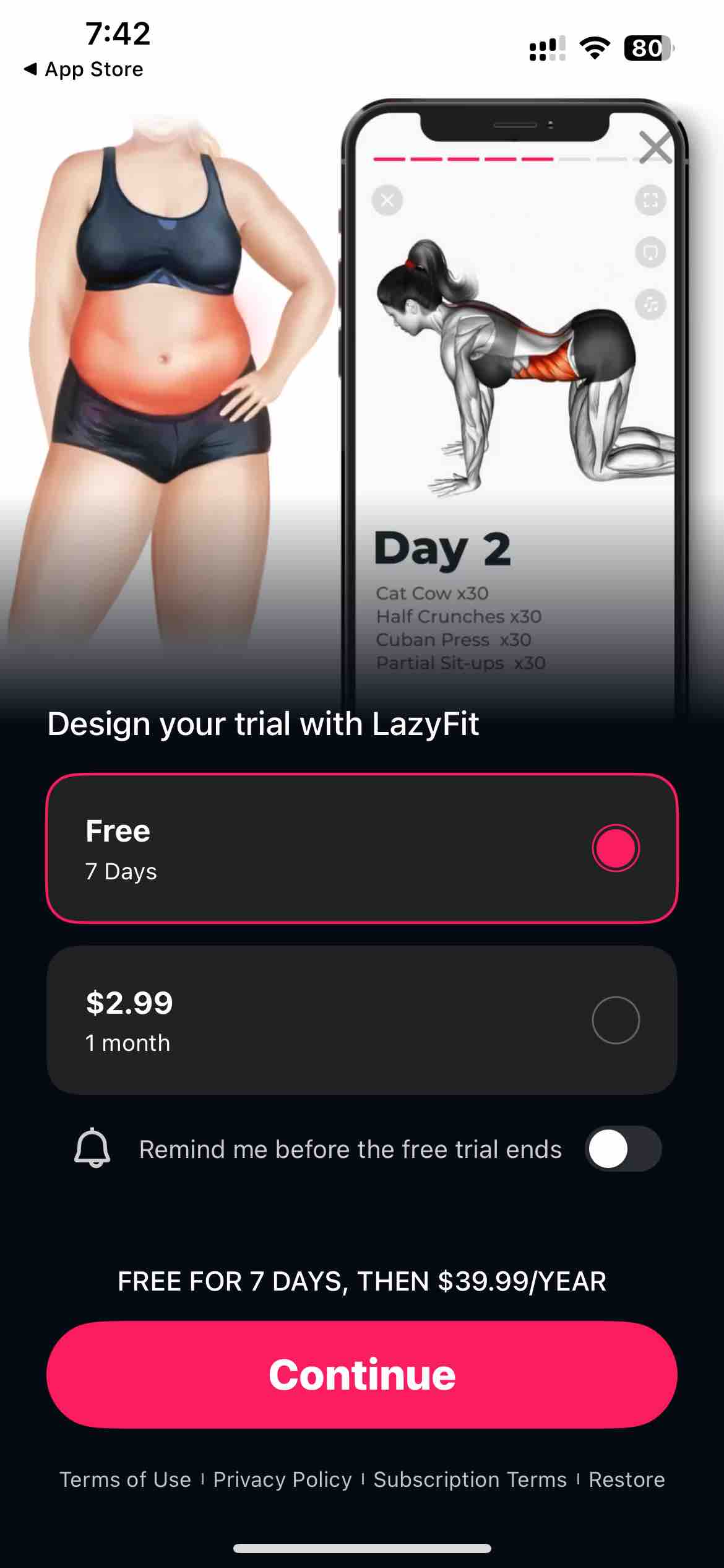 LazyFit: Workout For Beginners
