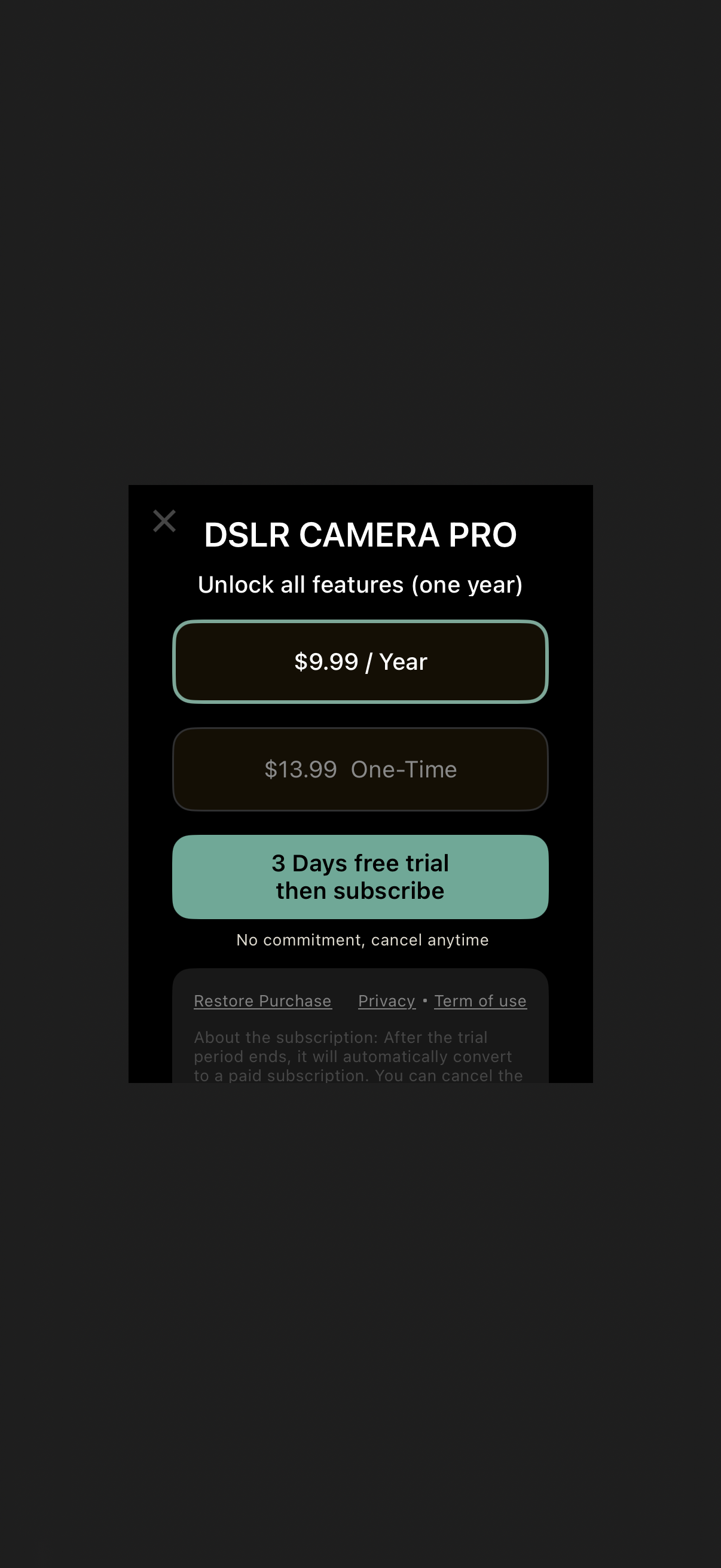 Pormular: Pro Camera+ DSLR Cam