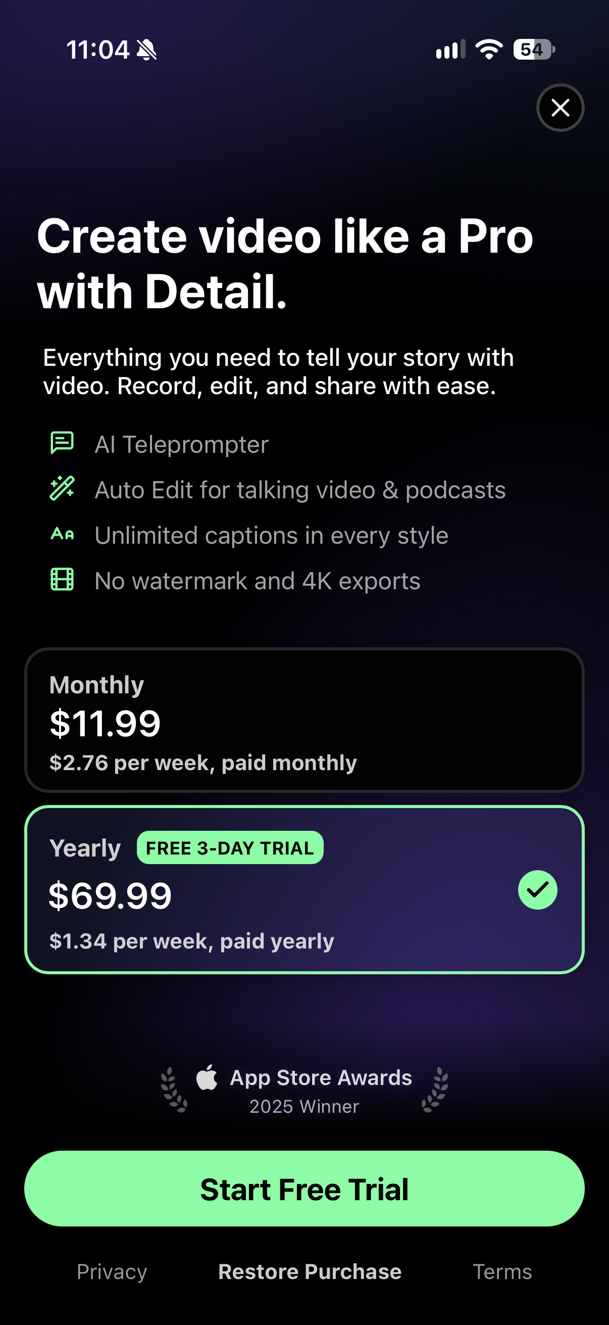 Detail: AI Video Editor