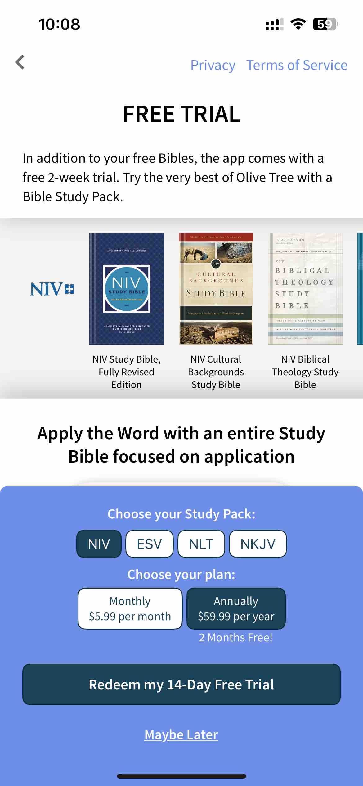 NIV Bible App +
