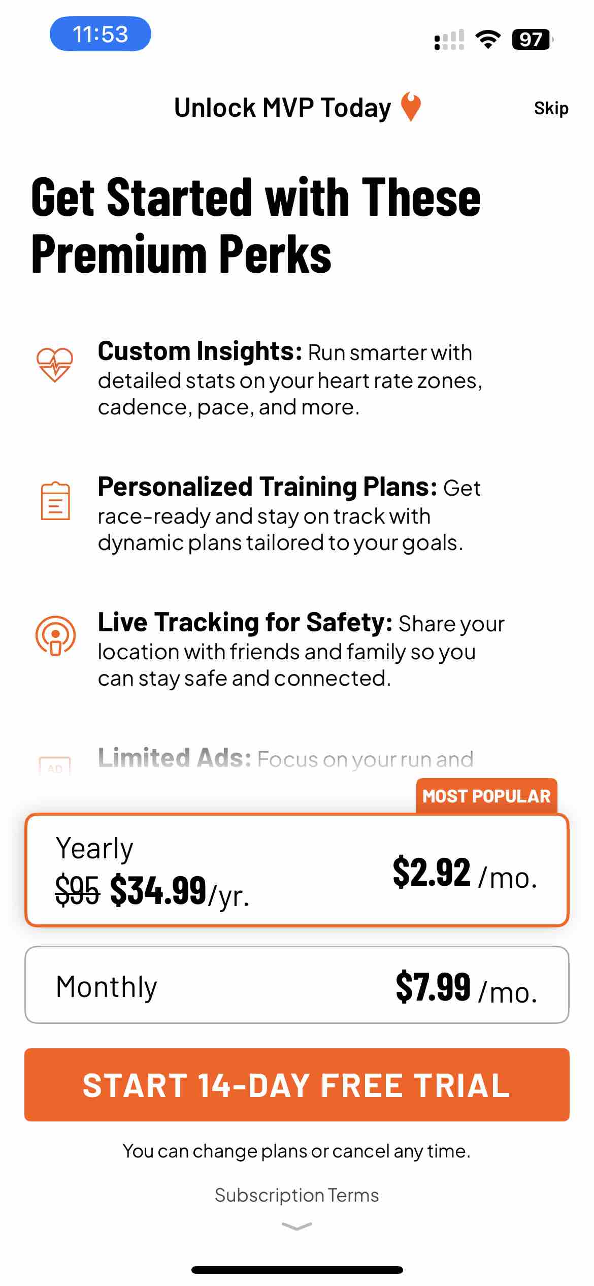 Map My Run GPS Running Tracker