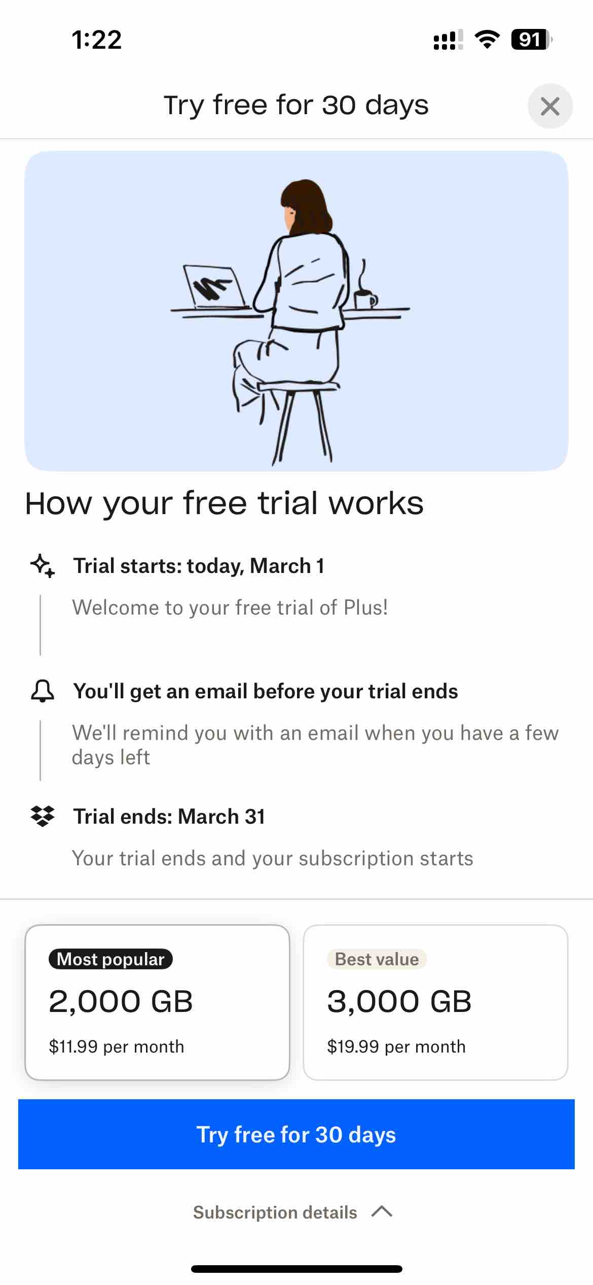 Dropbox: Cloud Storage Backup