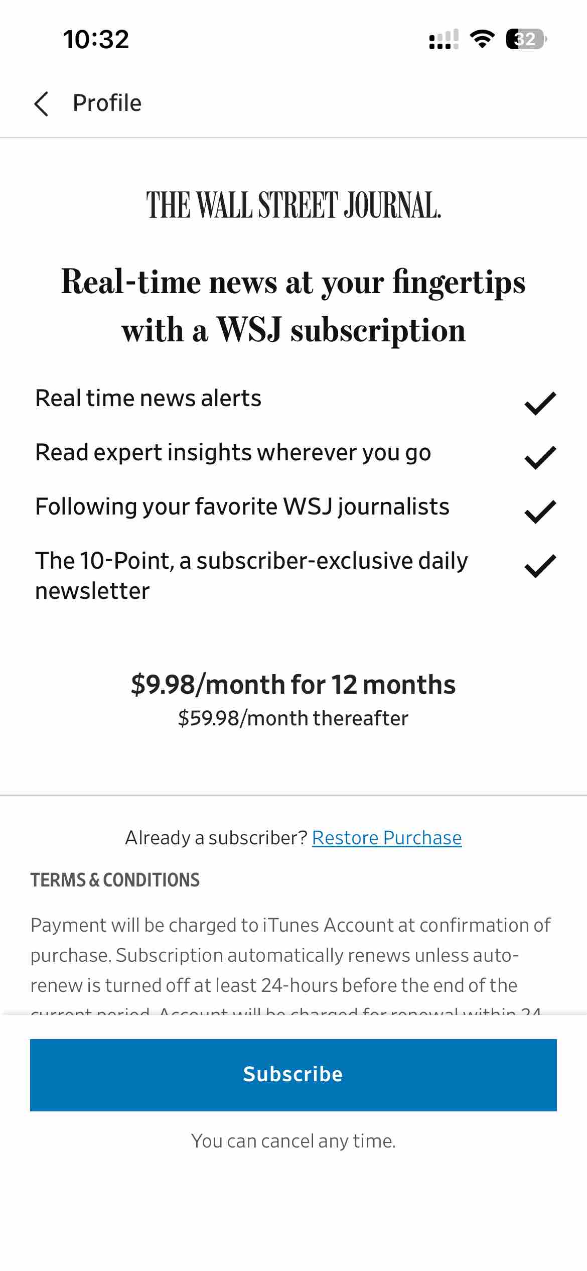The Wall Street Journal. News