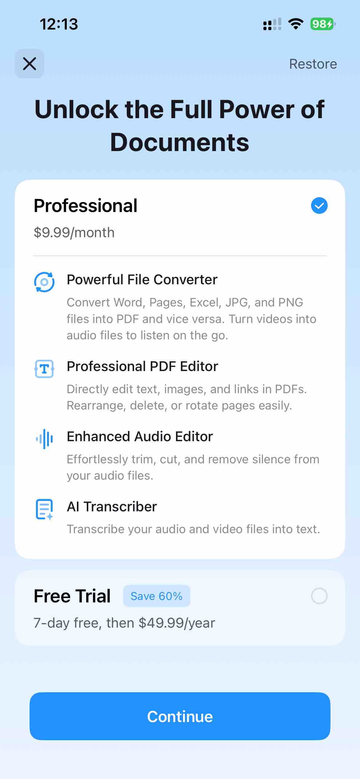 Documents: File Manager & Docs