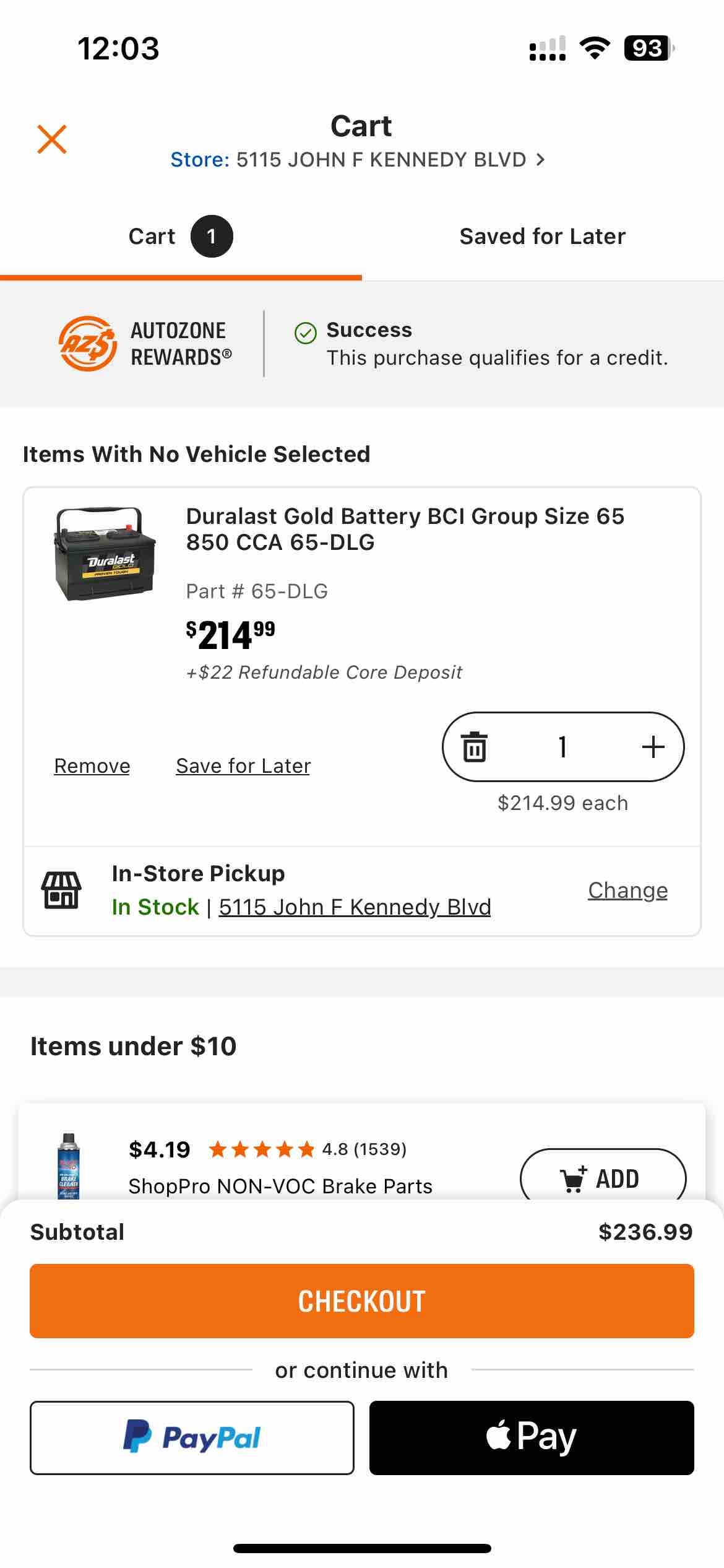 AutoZone Auto Parts & Repair