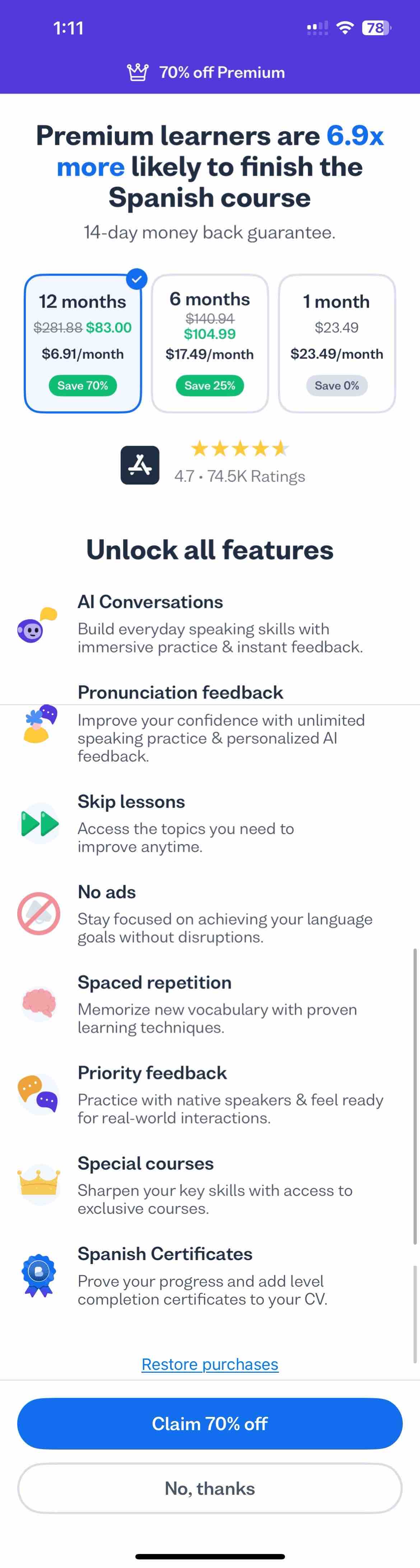 Busuu: Language Learning App