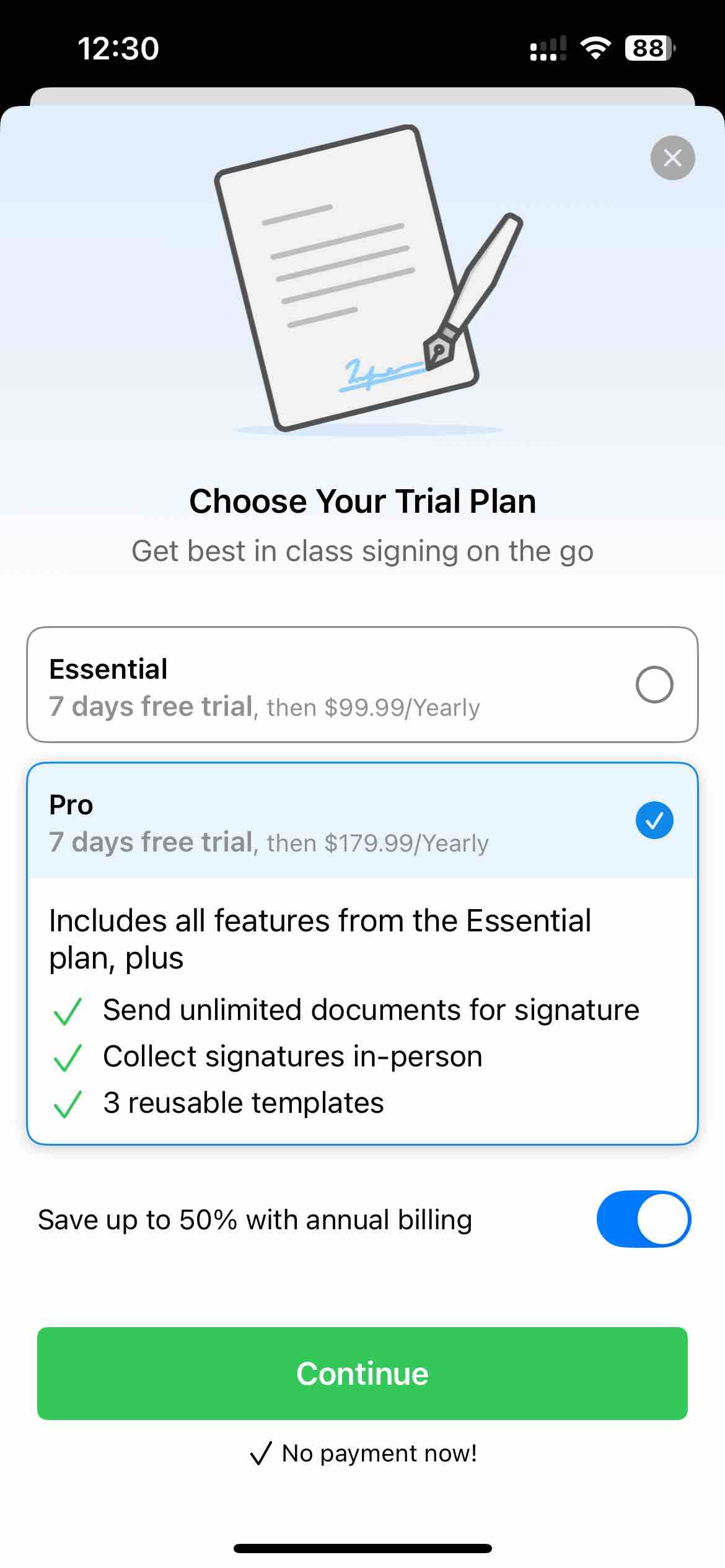 Signeasy-Sign & send documents