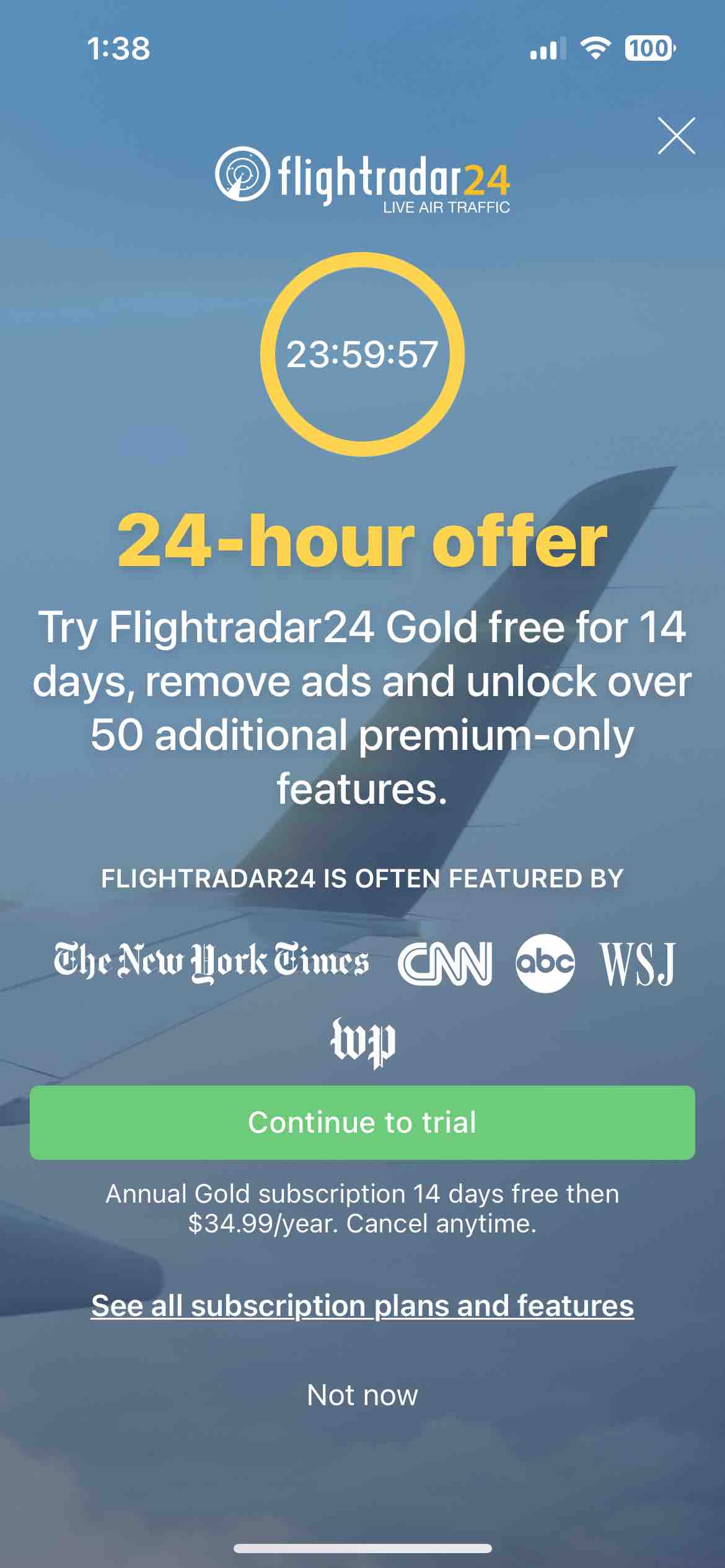 Flightradar24 | Flight Tracker
