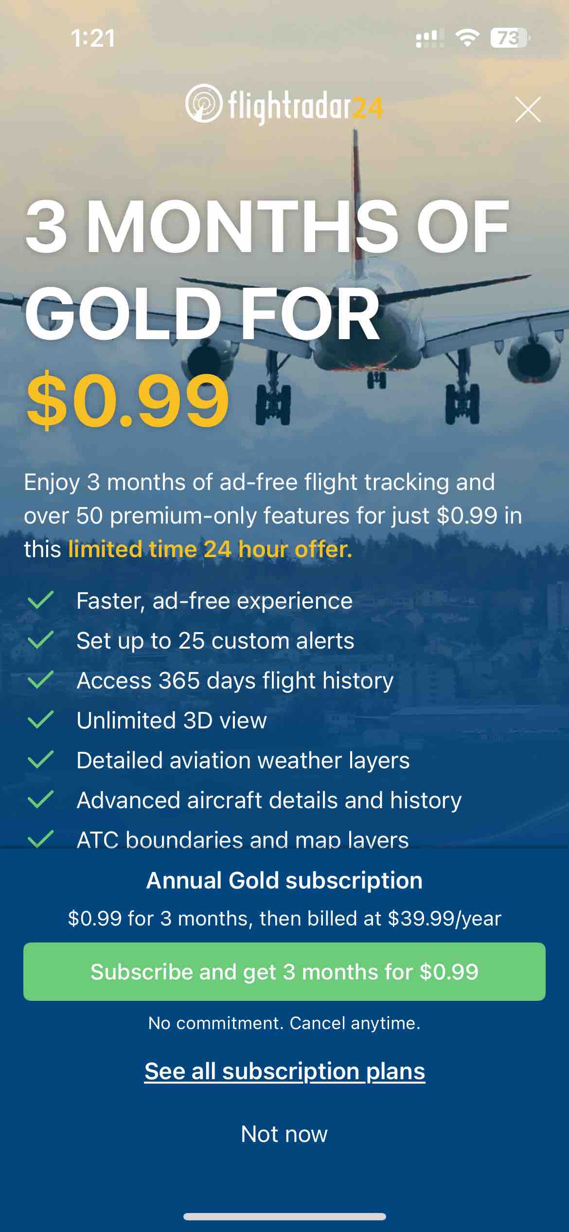 Flightradar24 | Flight Tracker