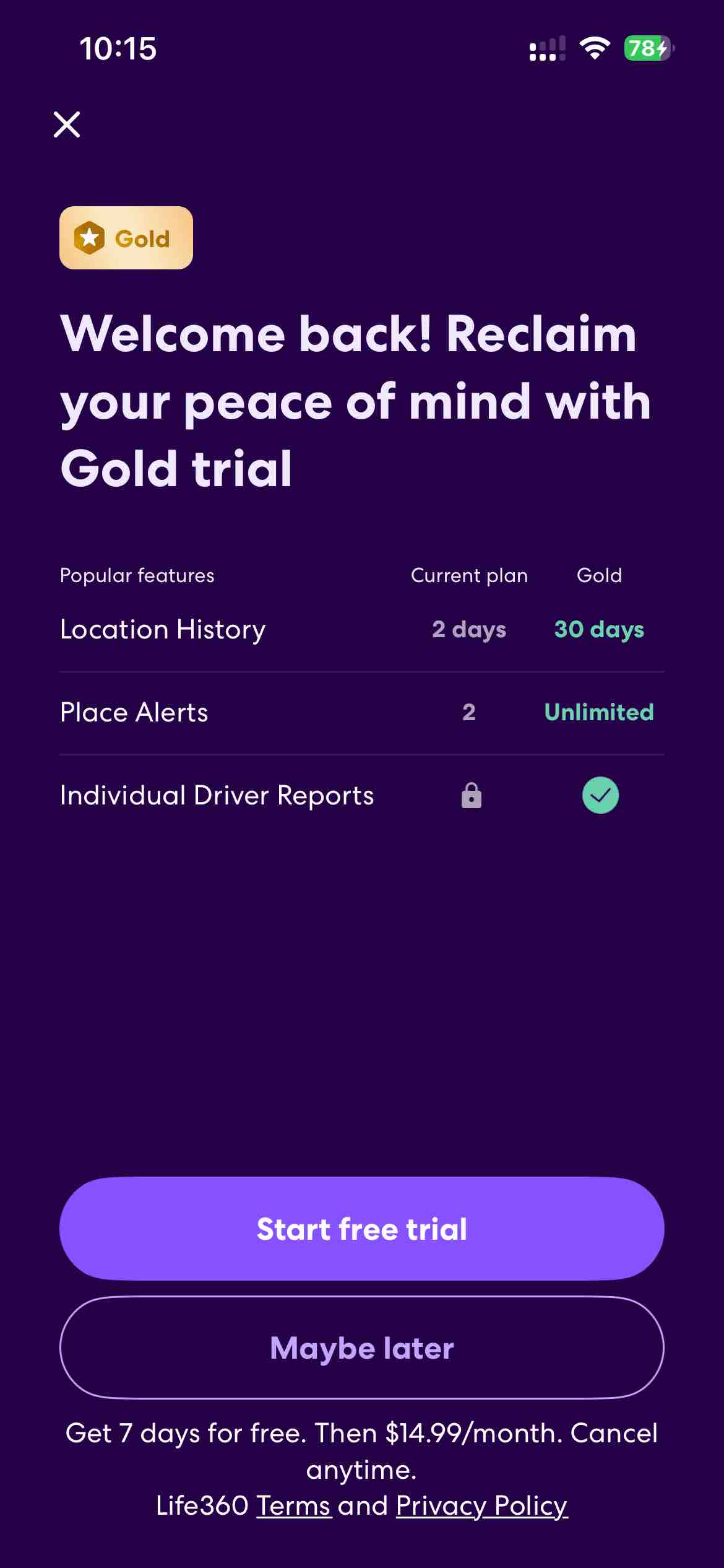 Life360: Family Safety & GPS