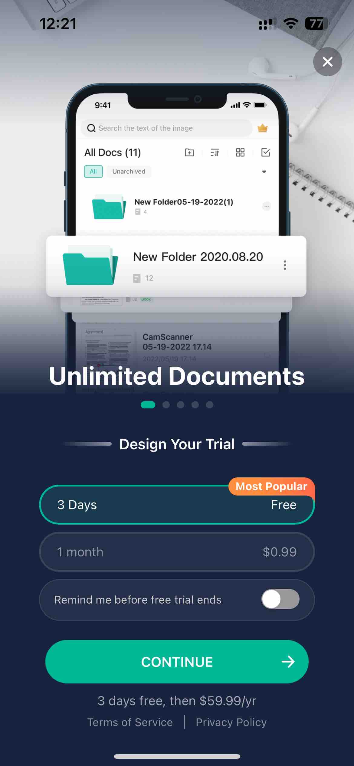 CamScanner - PDF Scanner App
