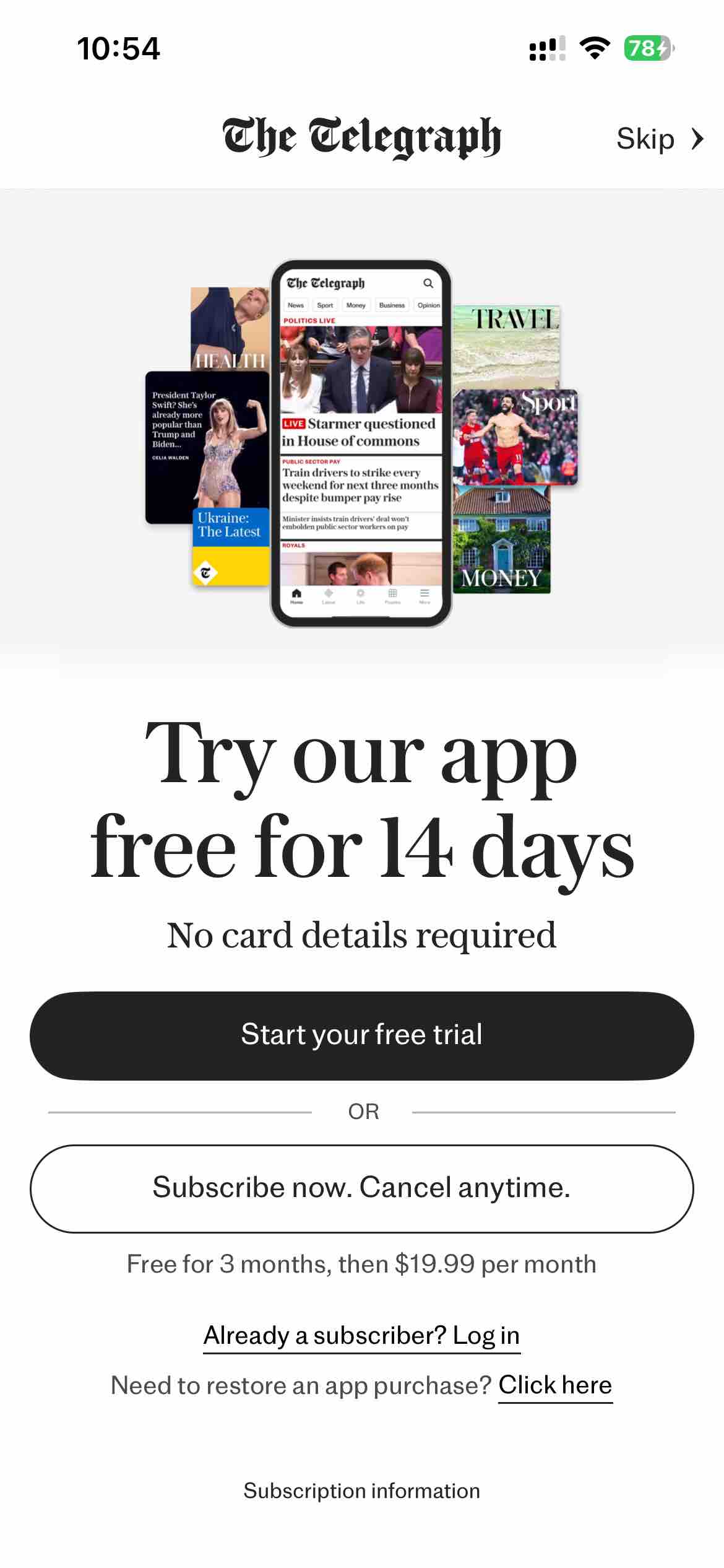 The Telegraph: UK & World News