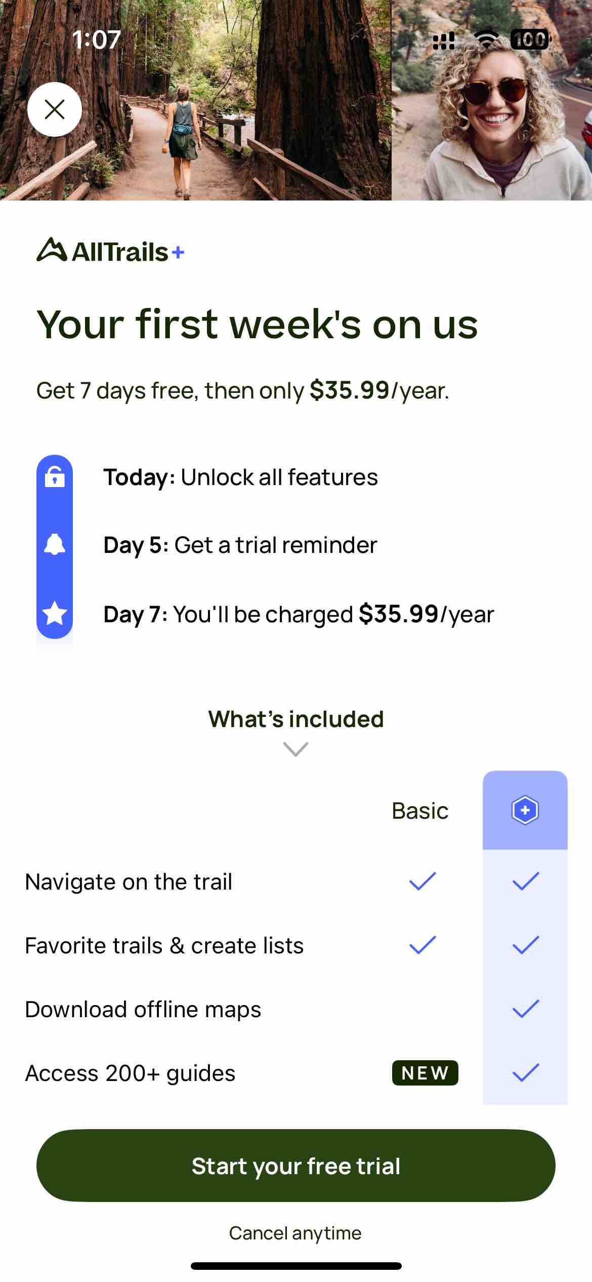 AllTrails: Hike, Bike & Run