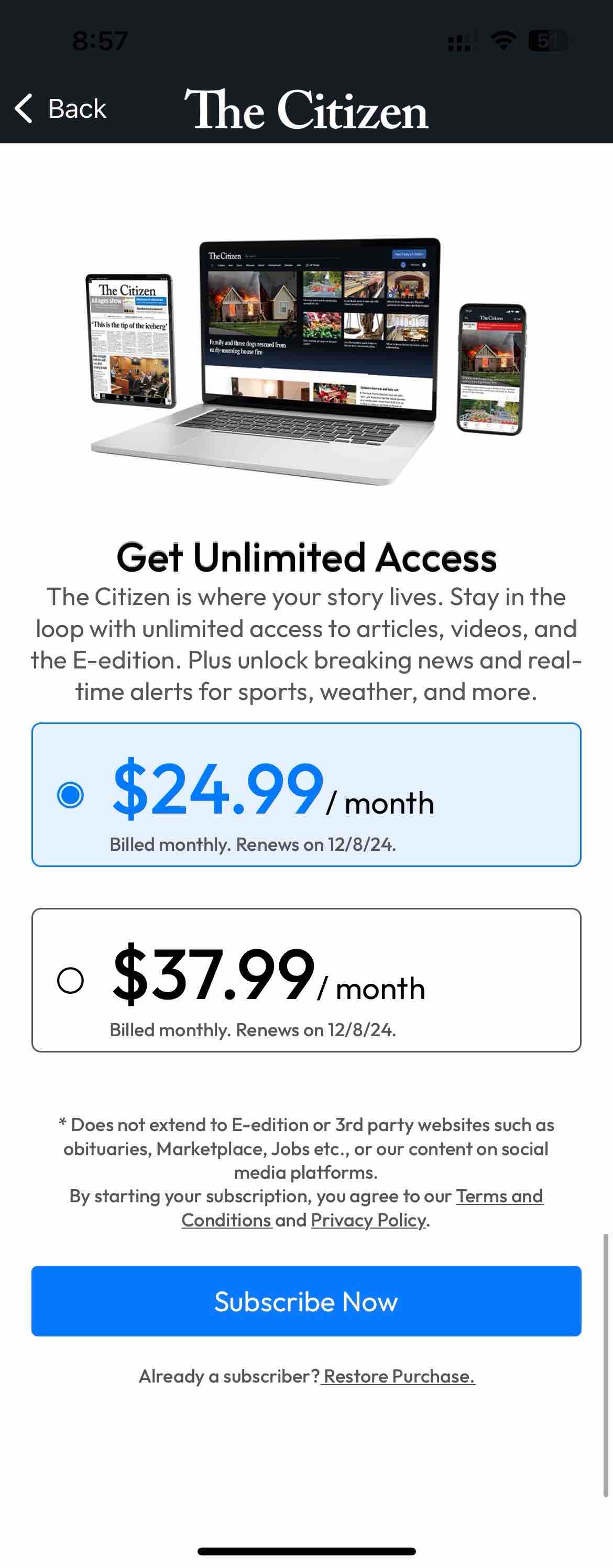 The Citizen, Auburn, NY