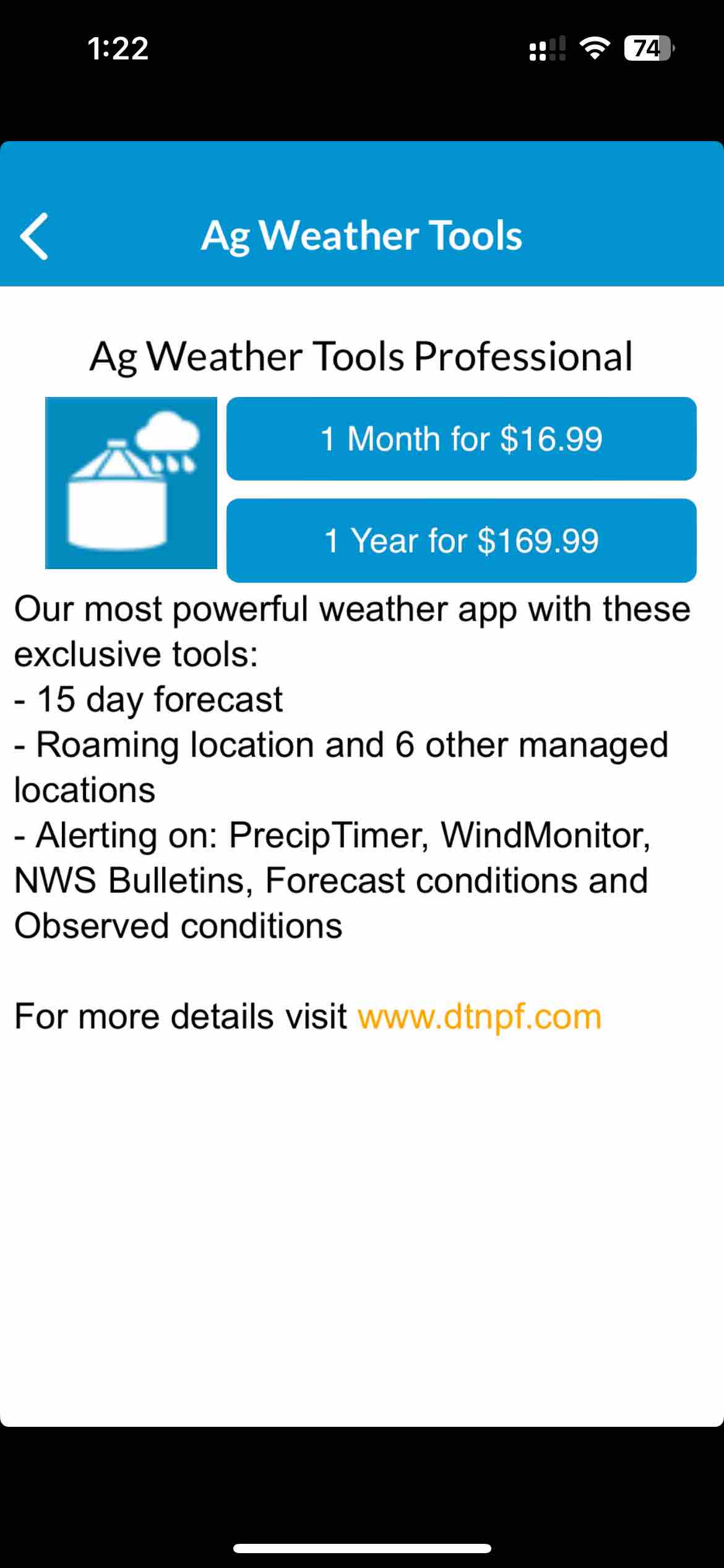 DTN: Ag Weather Tools