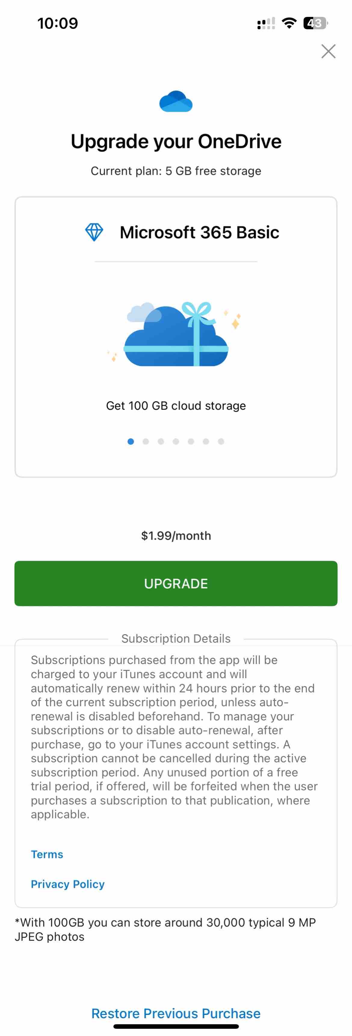 Microsoft OneDrive