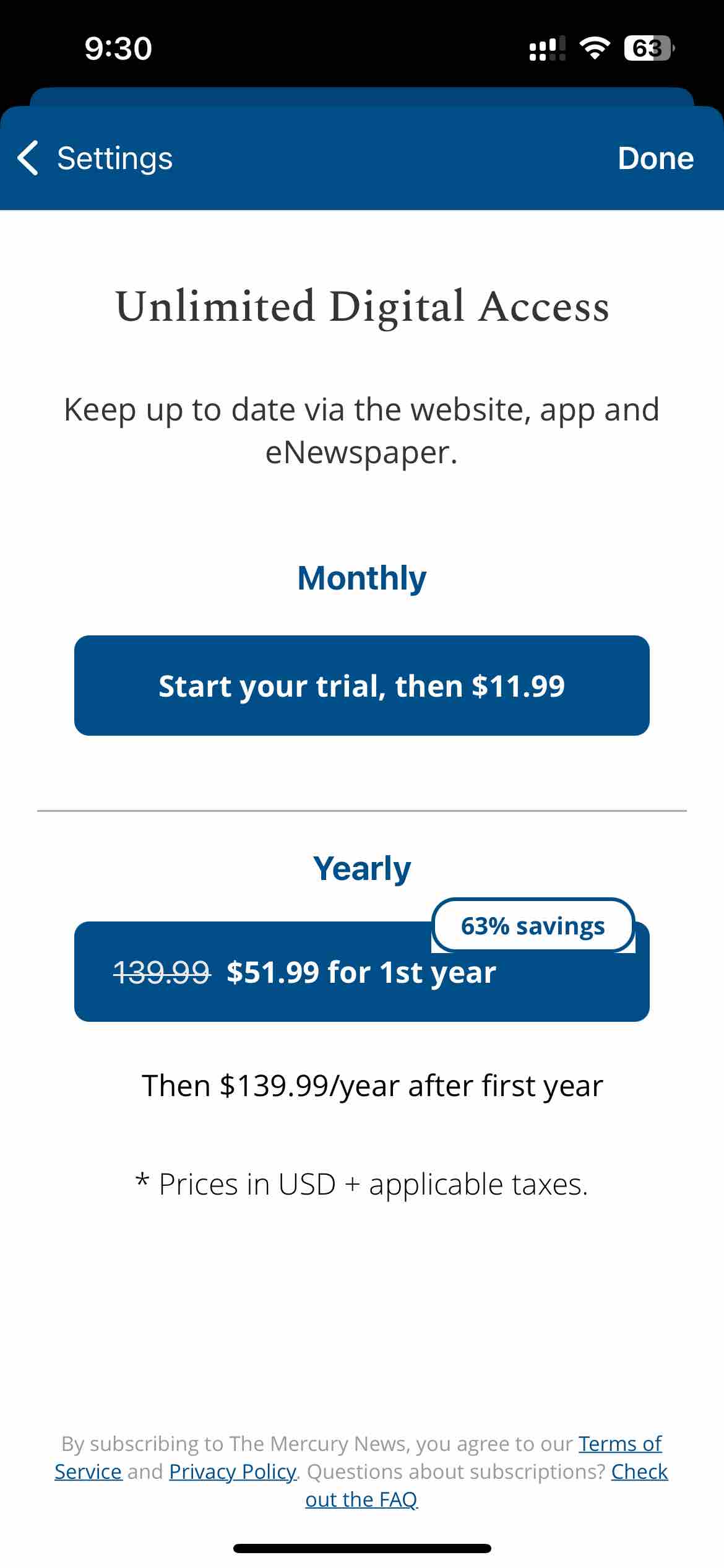 The Mercury News for Mobile