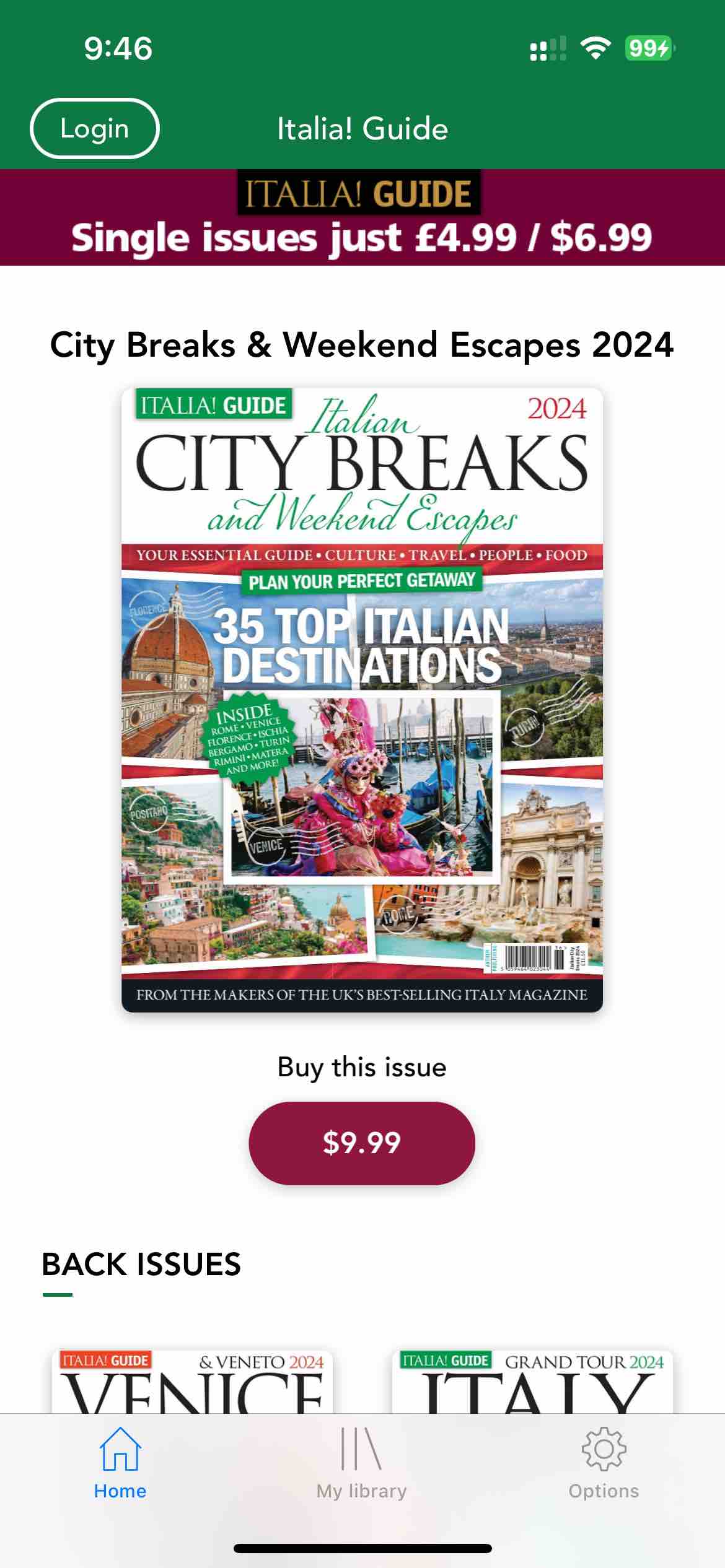 Italia! Guide Magazine