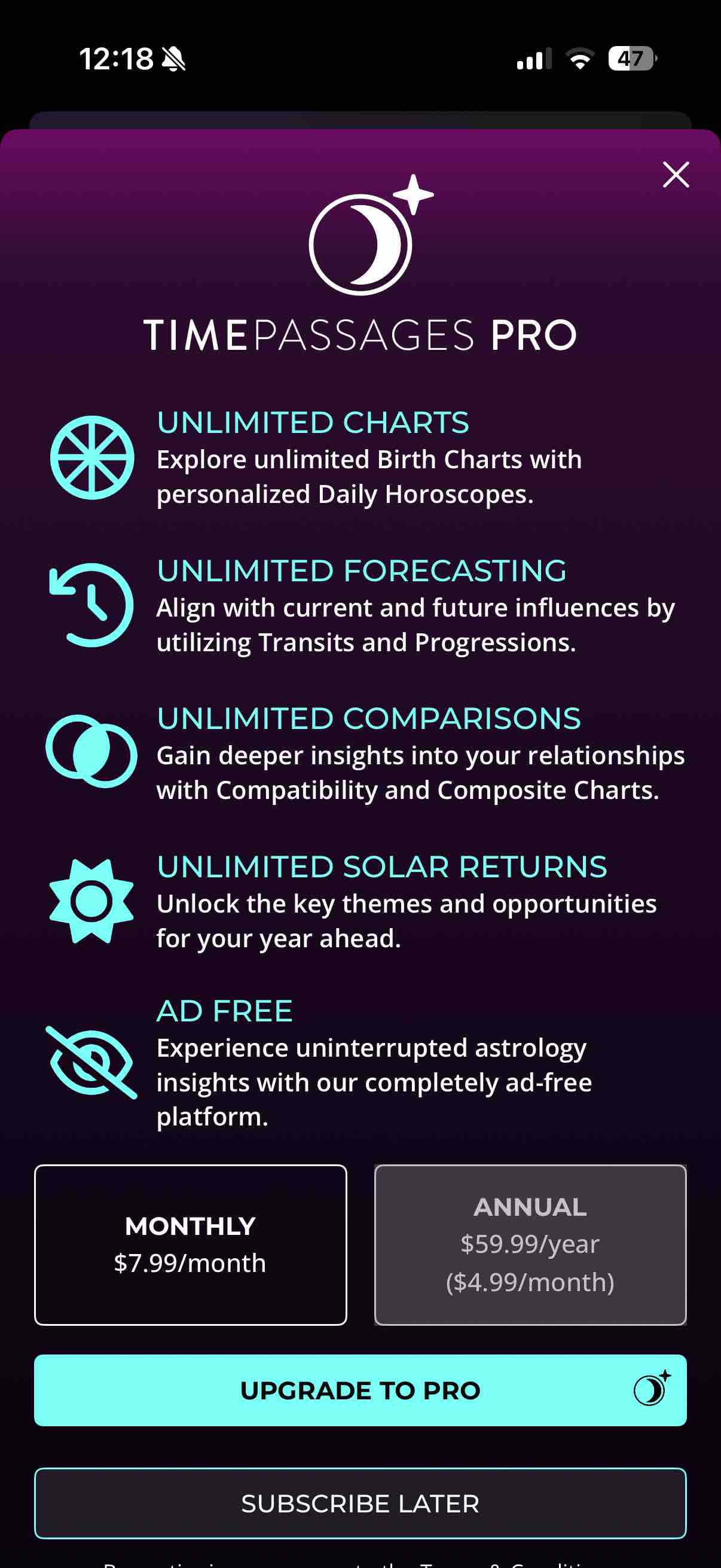 TimePassages Astrology