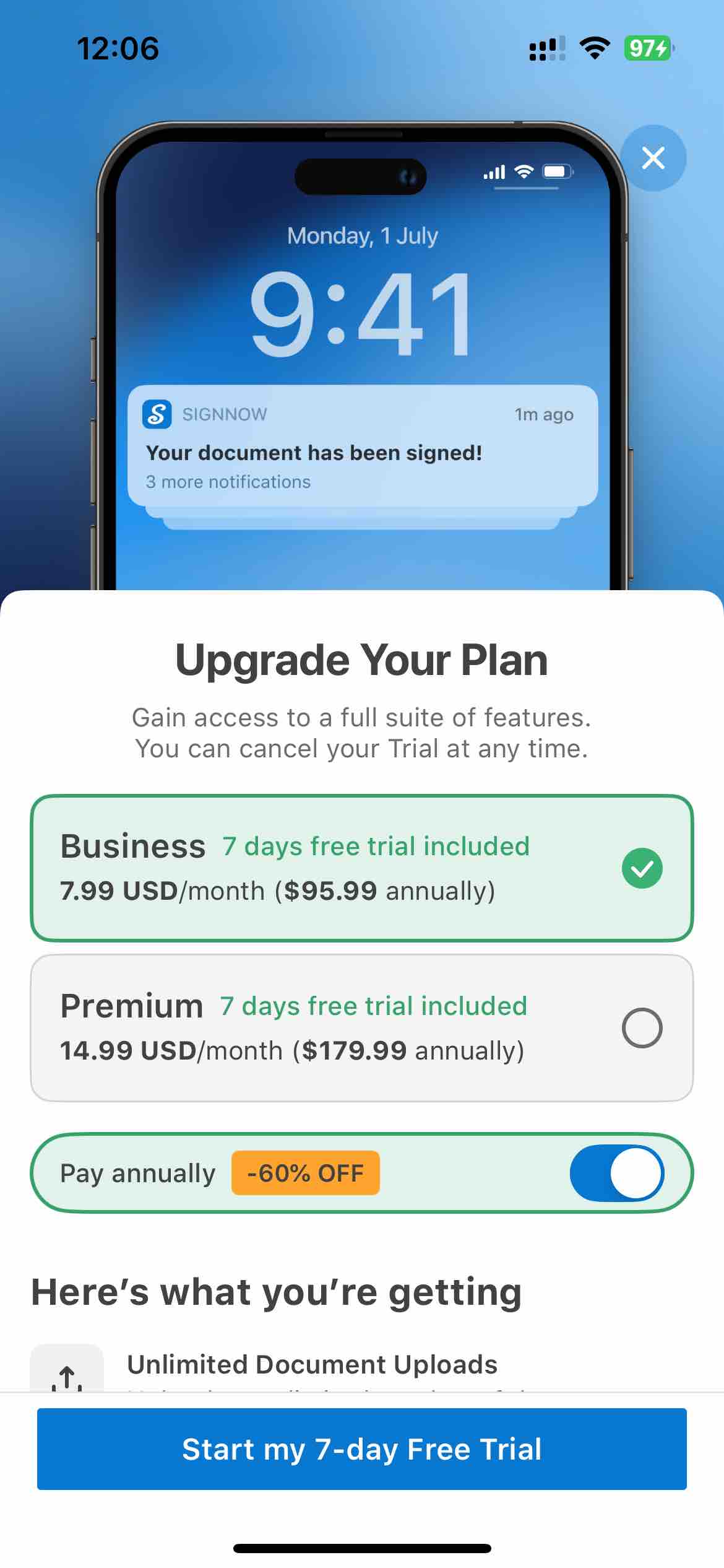 SignNow: e-Signature app