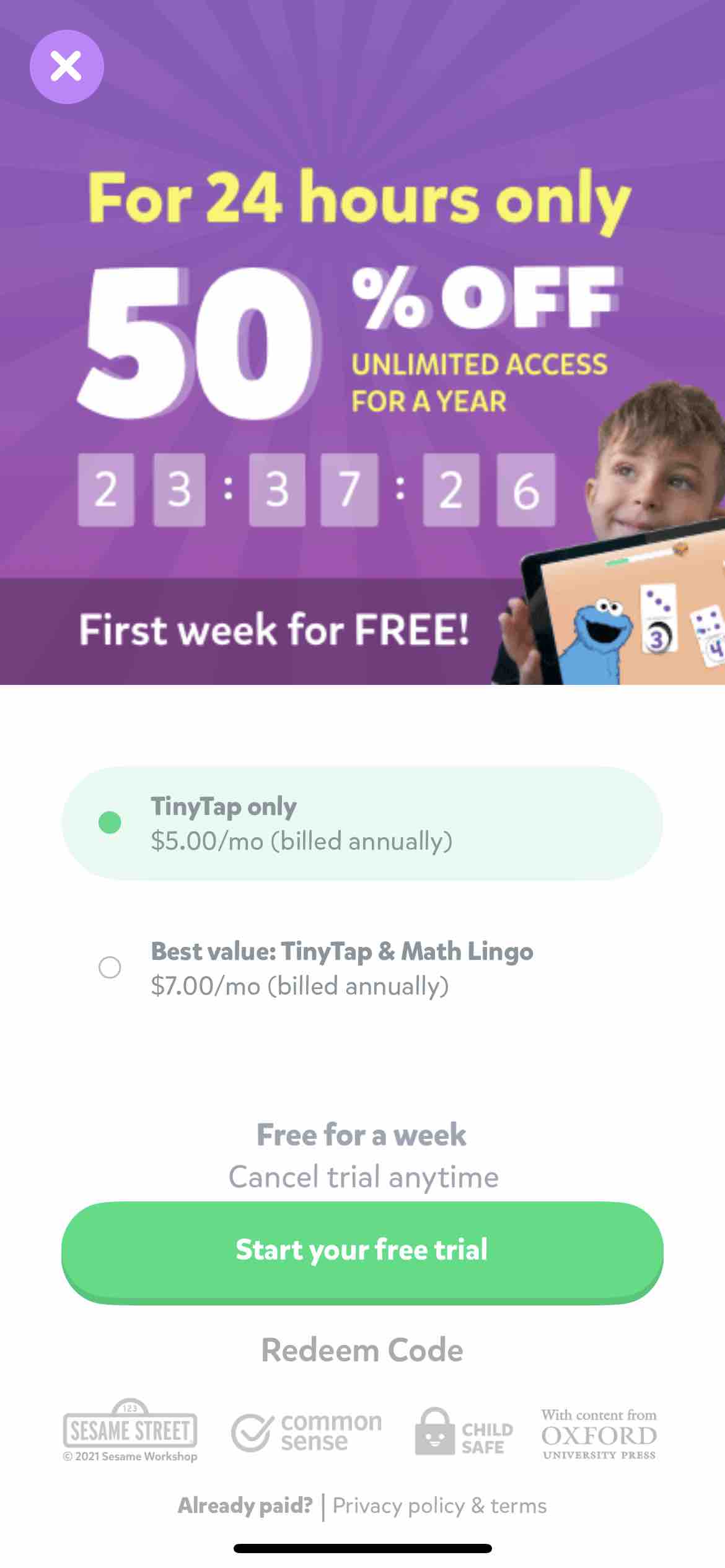 TinyTap: Kids' Learning Games