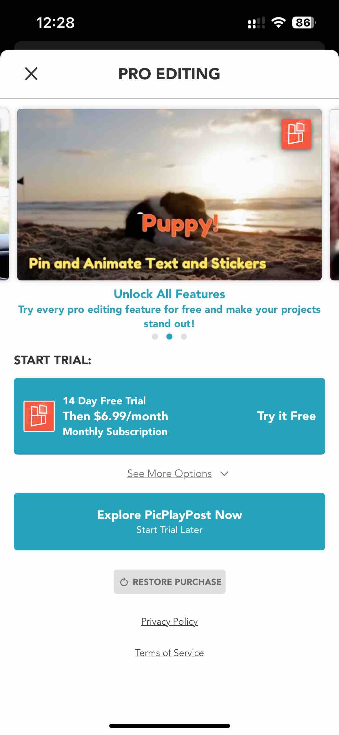 PicPlayPost: Video Editor