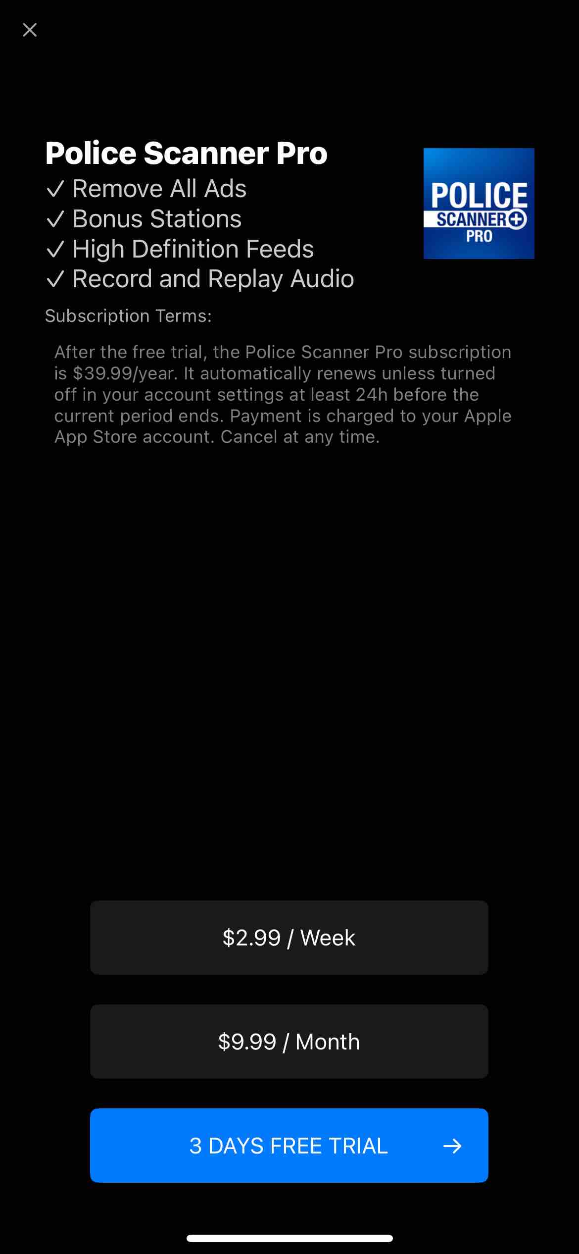Police Scanner +
