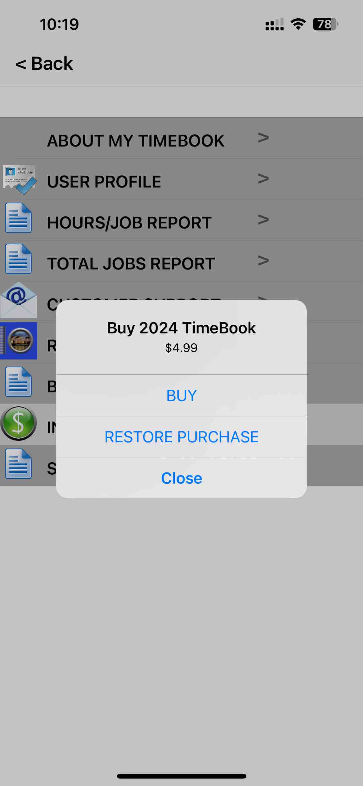 My TimeBook