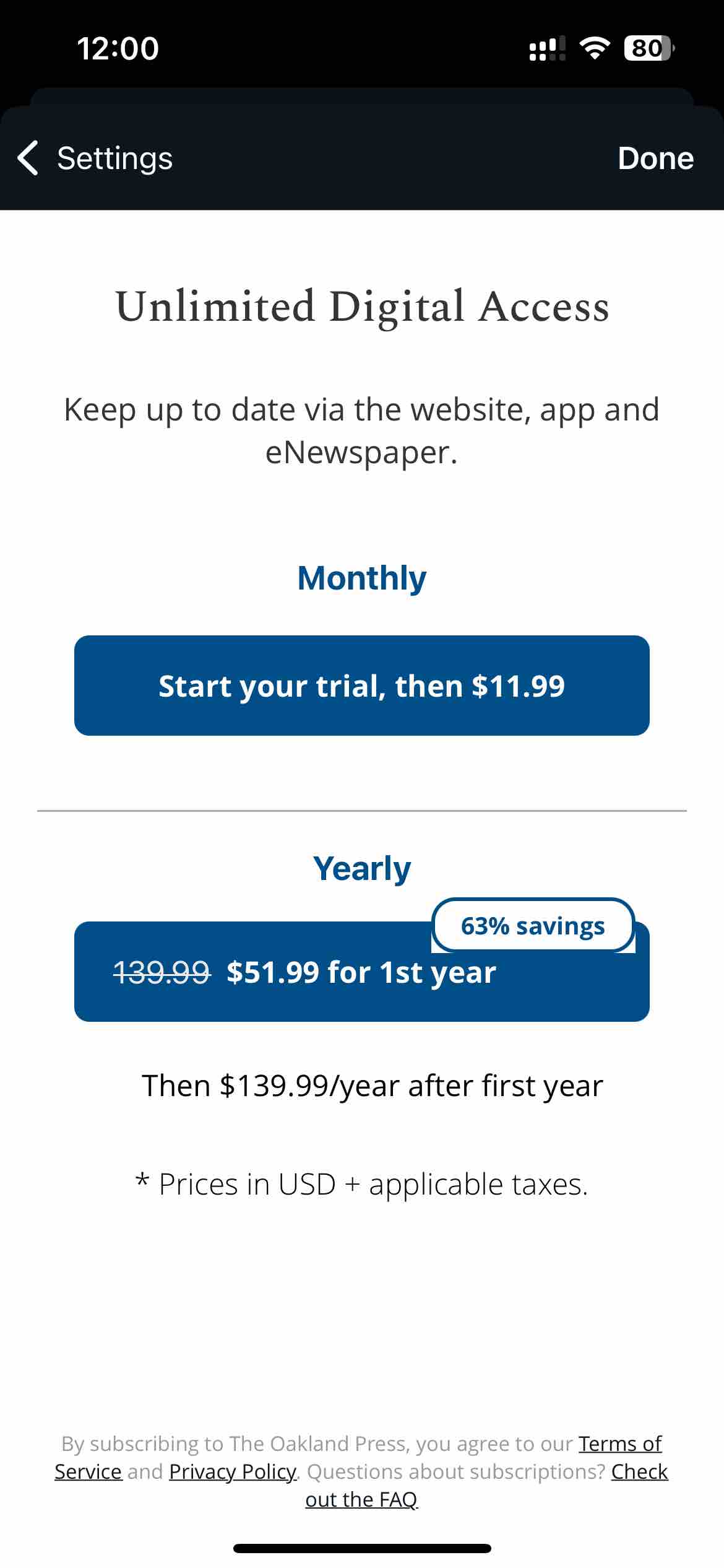 The Oakland Press