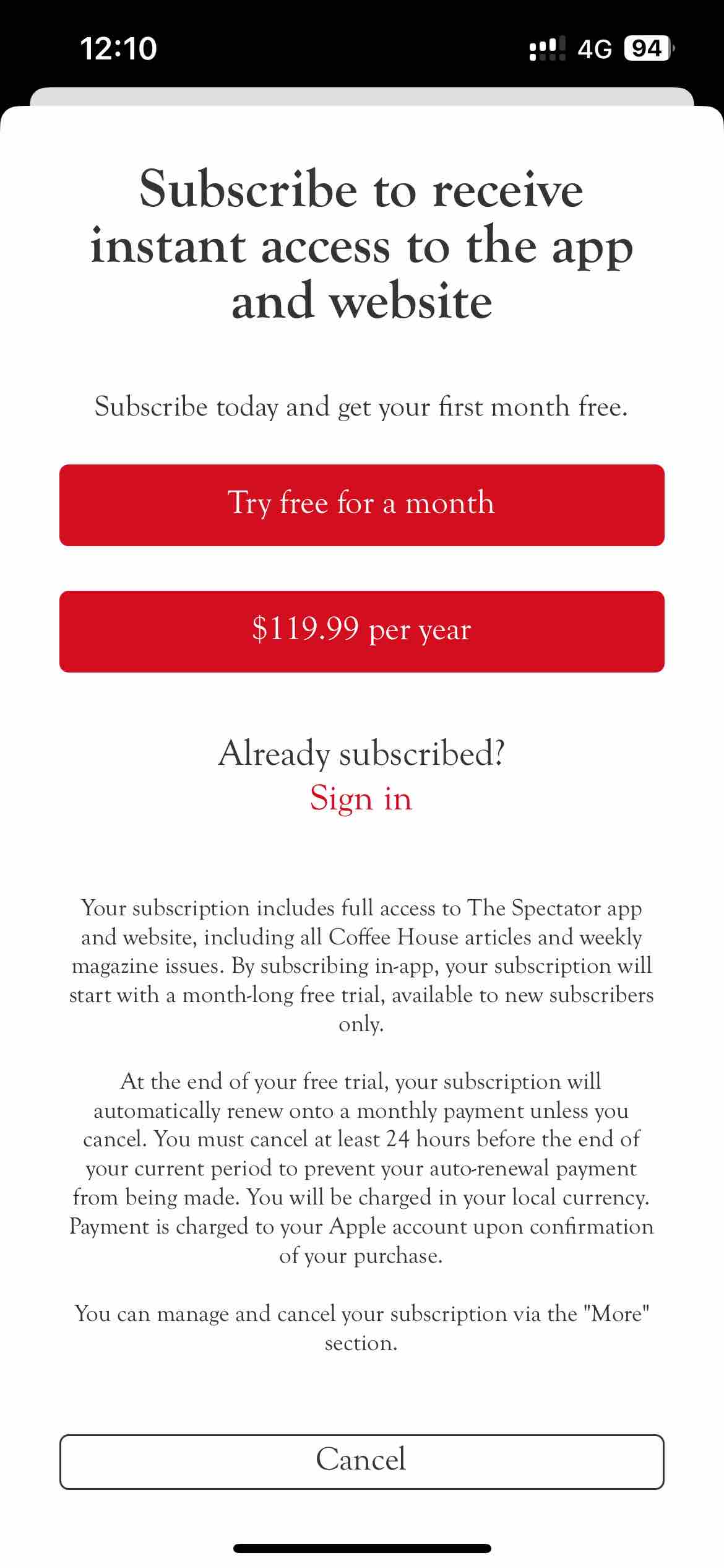 The Spectator Magazine